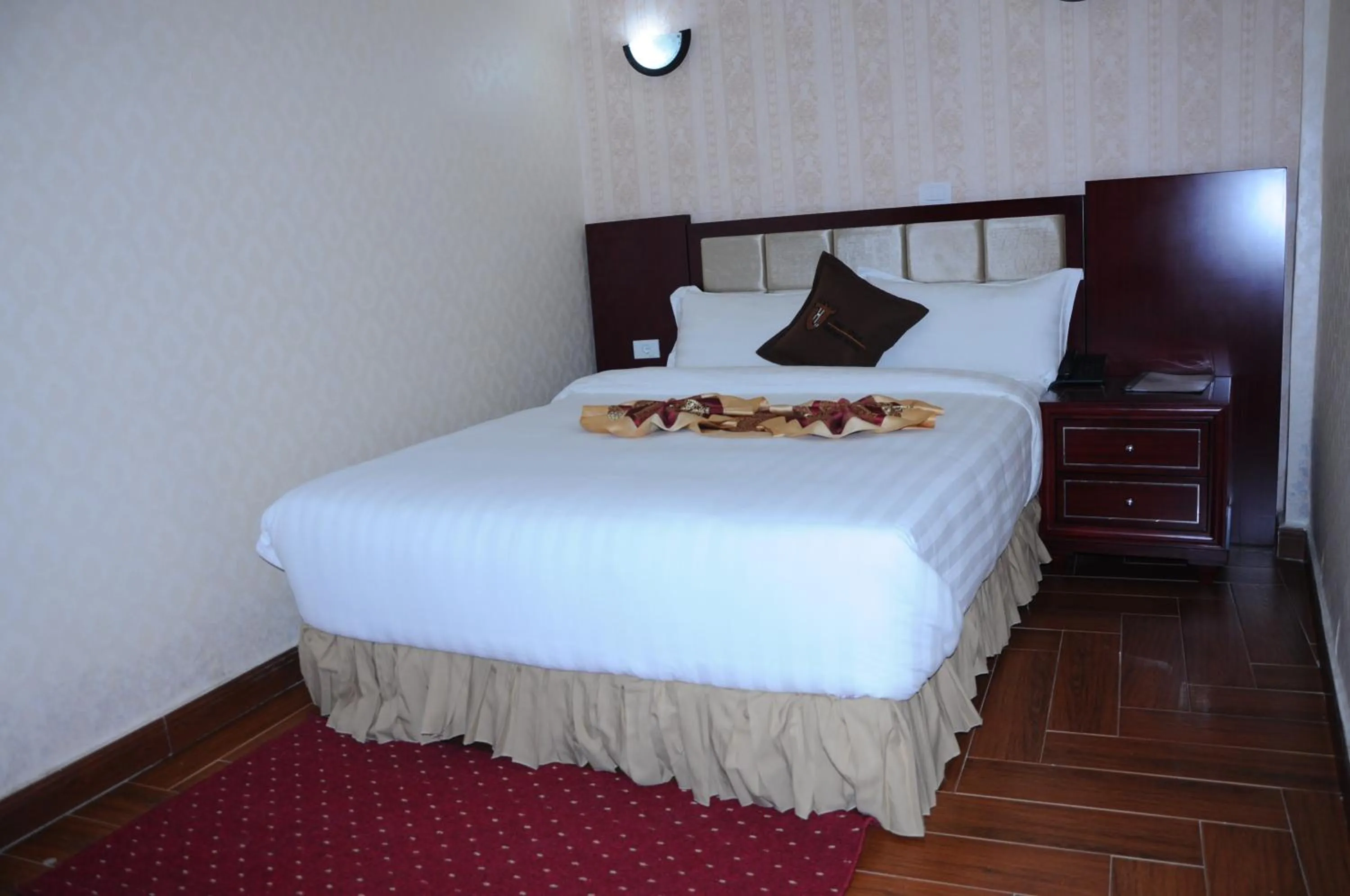 Bedroom, Bed in Guzara Hotel Addis