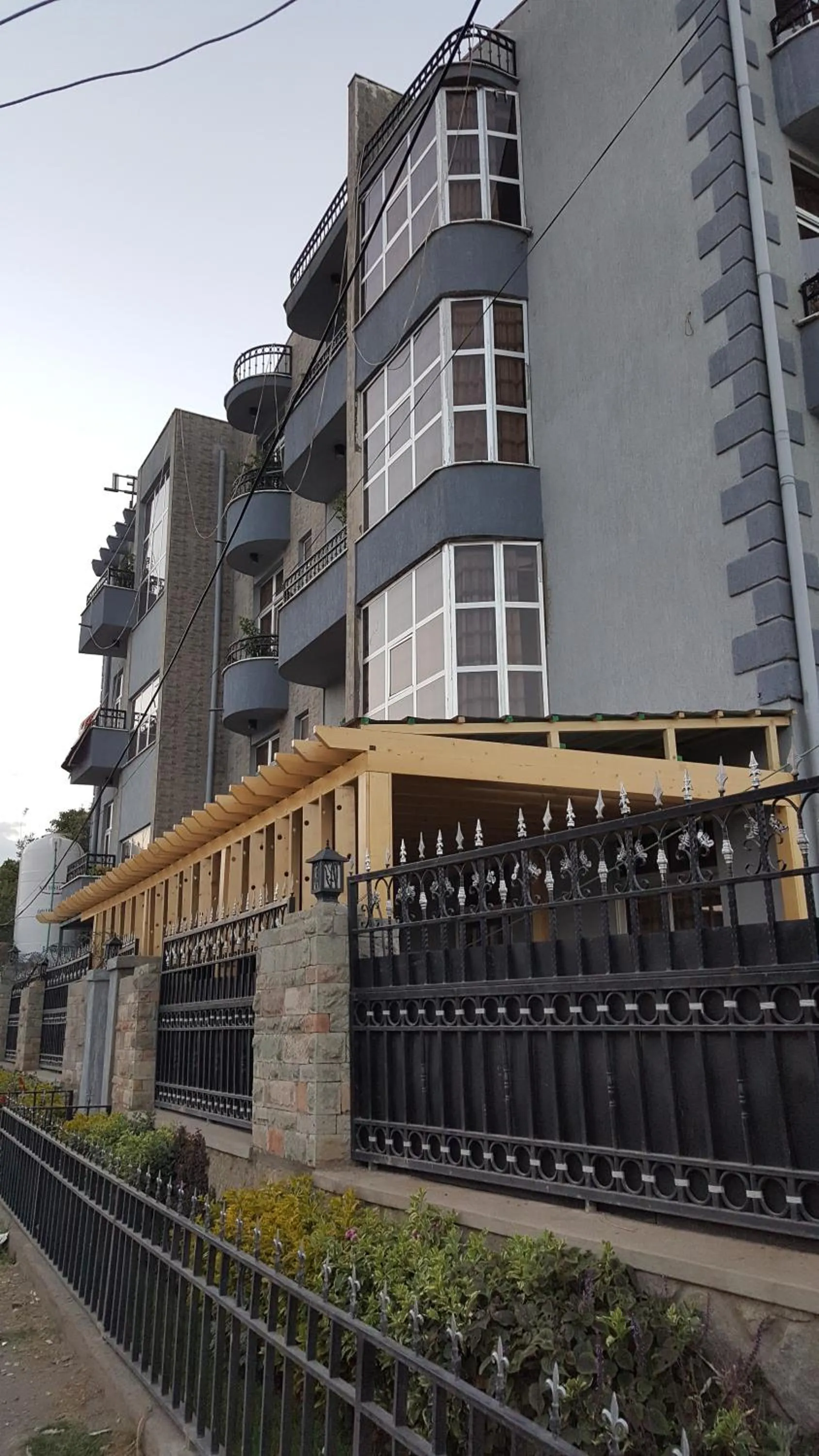 Bird's eye view in Guzara Hotel Addis