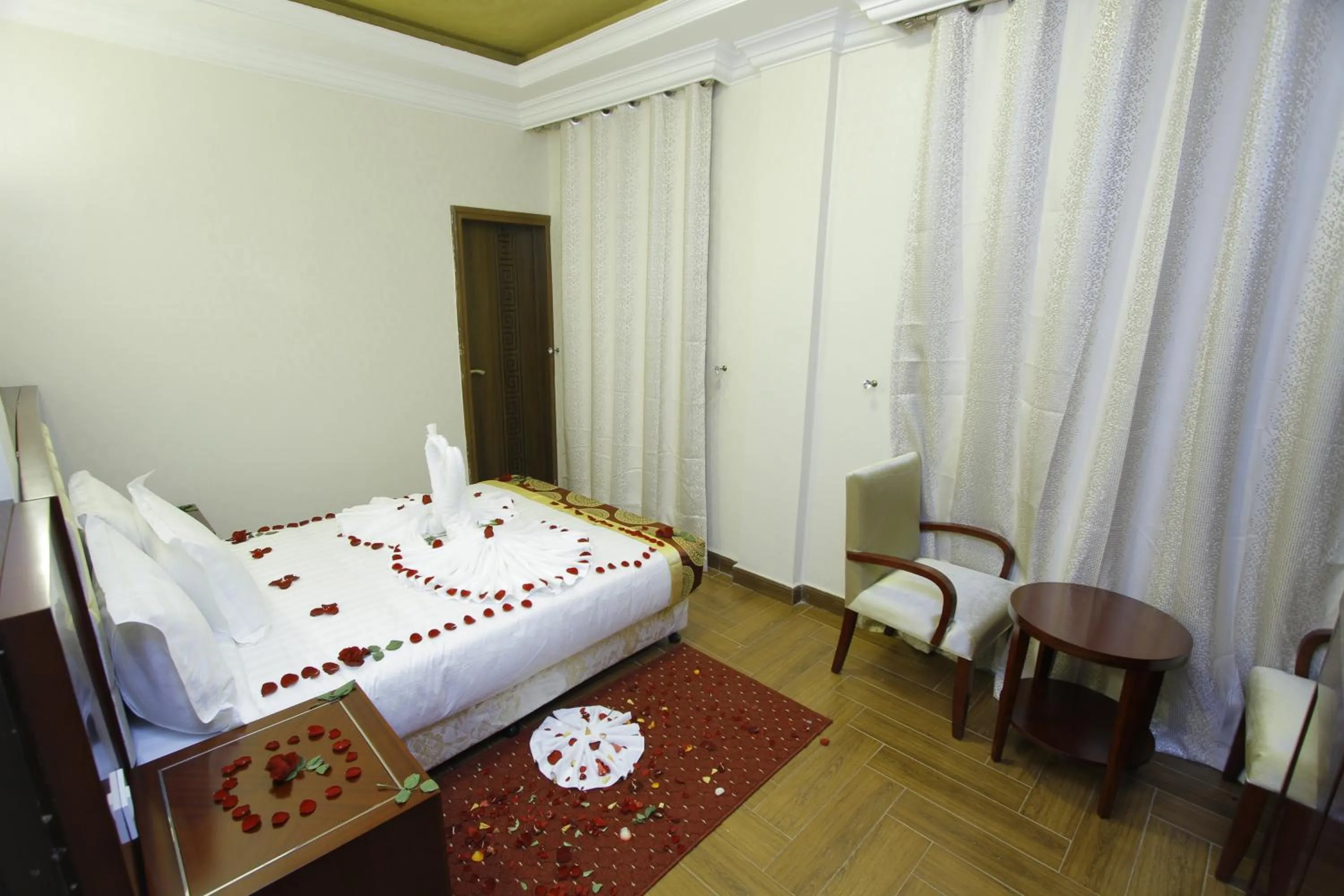 Bedroom, Bed in Guzara Hotel Addis
