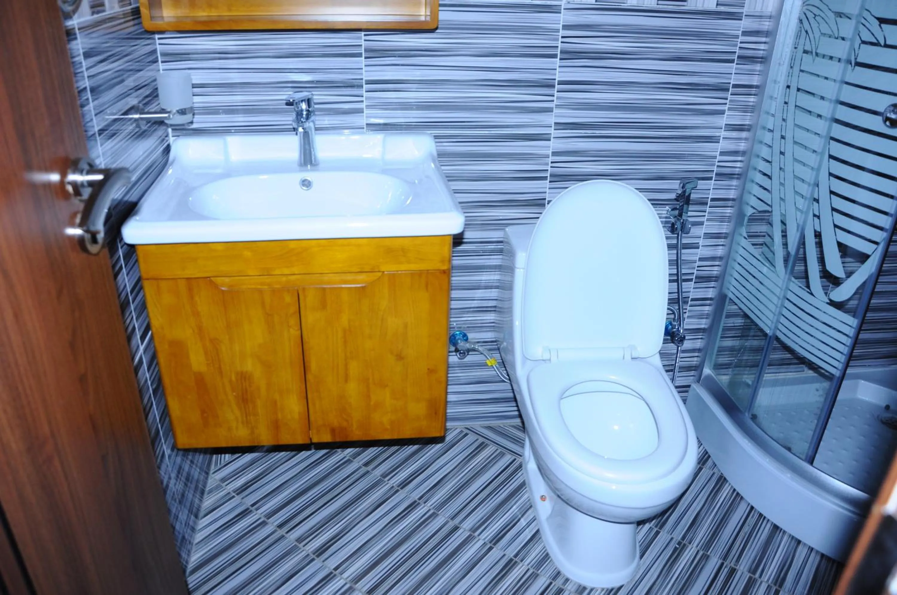 Toilet in Guzara Hotel Addis