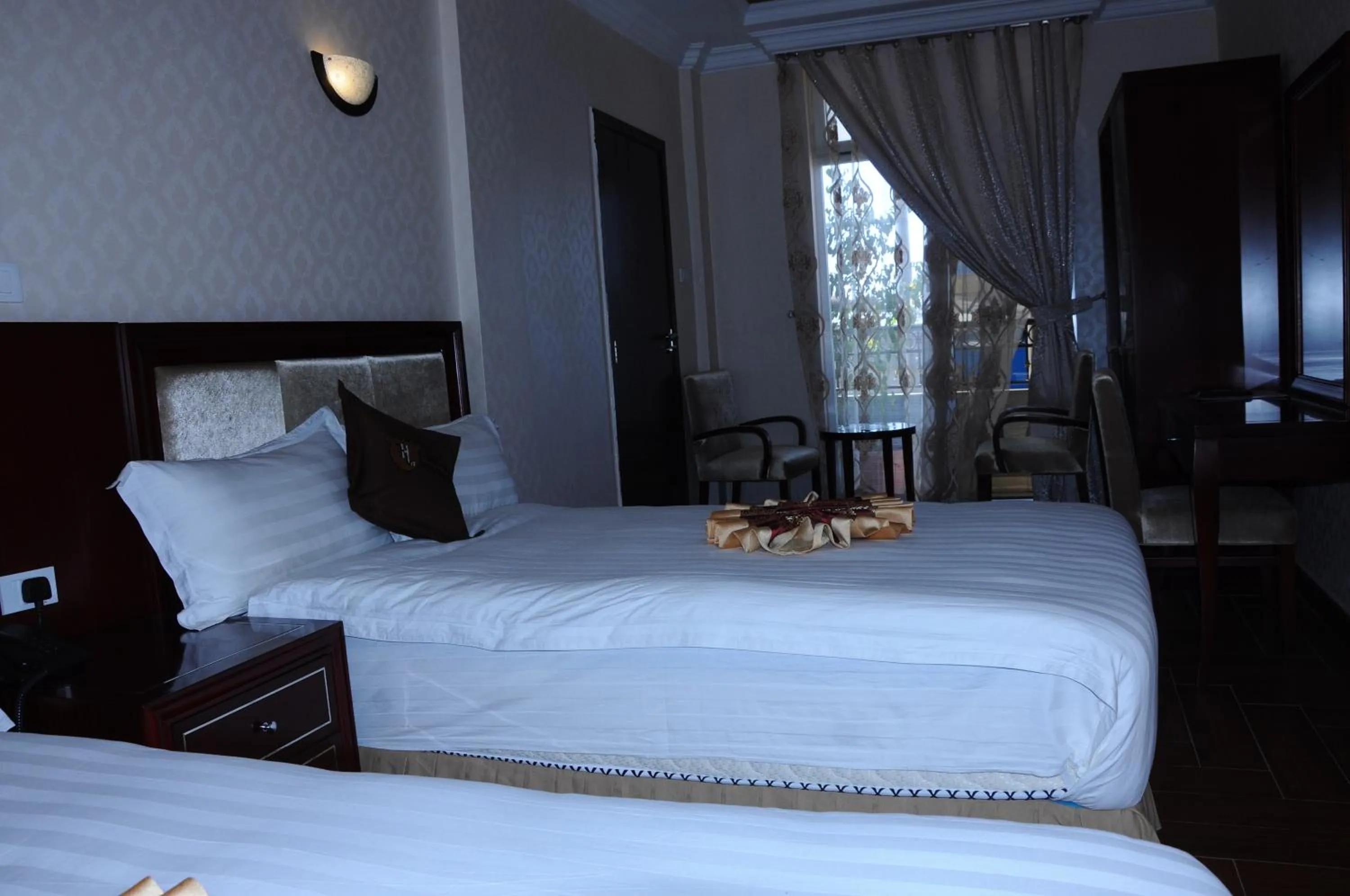 Photo of the whole room, Bed in Guzara Hotel Addis