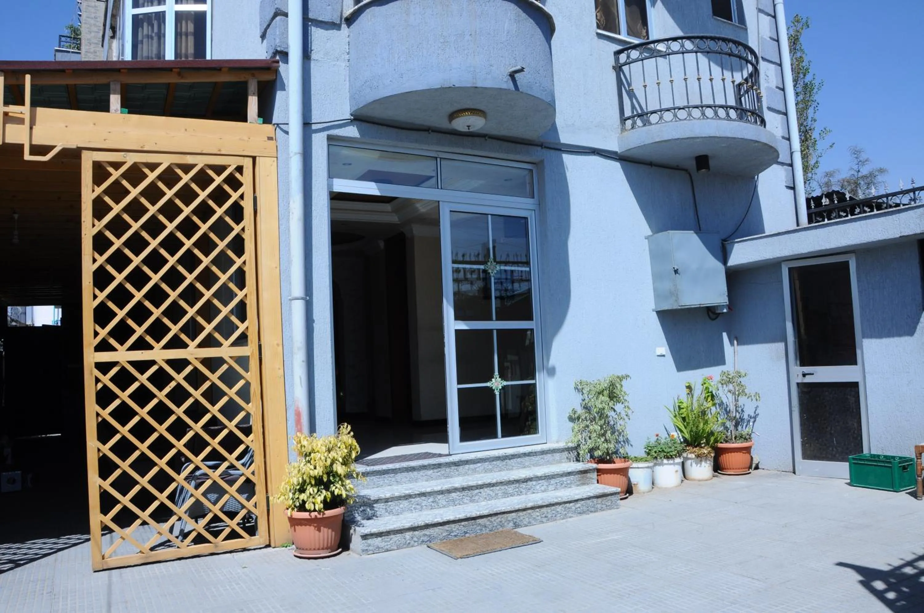 Facade/entrance in Guzara Hotel Addis