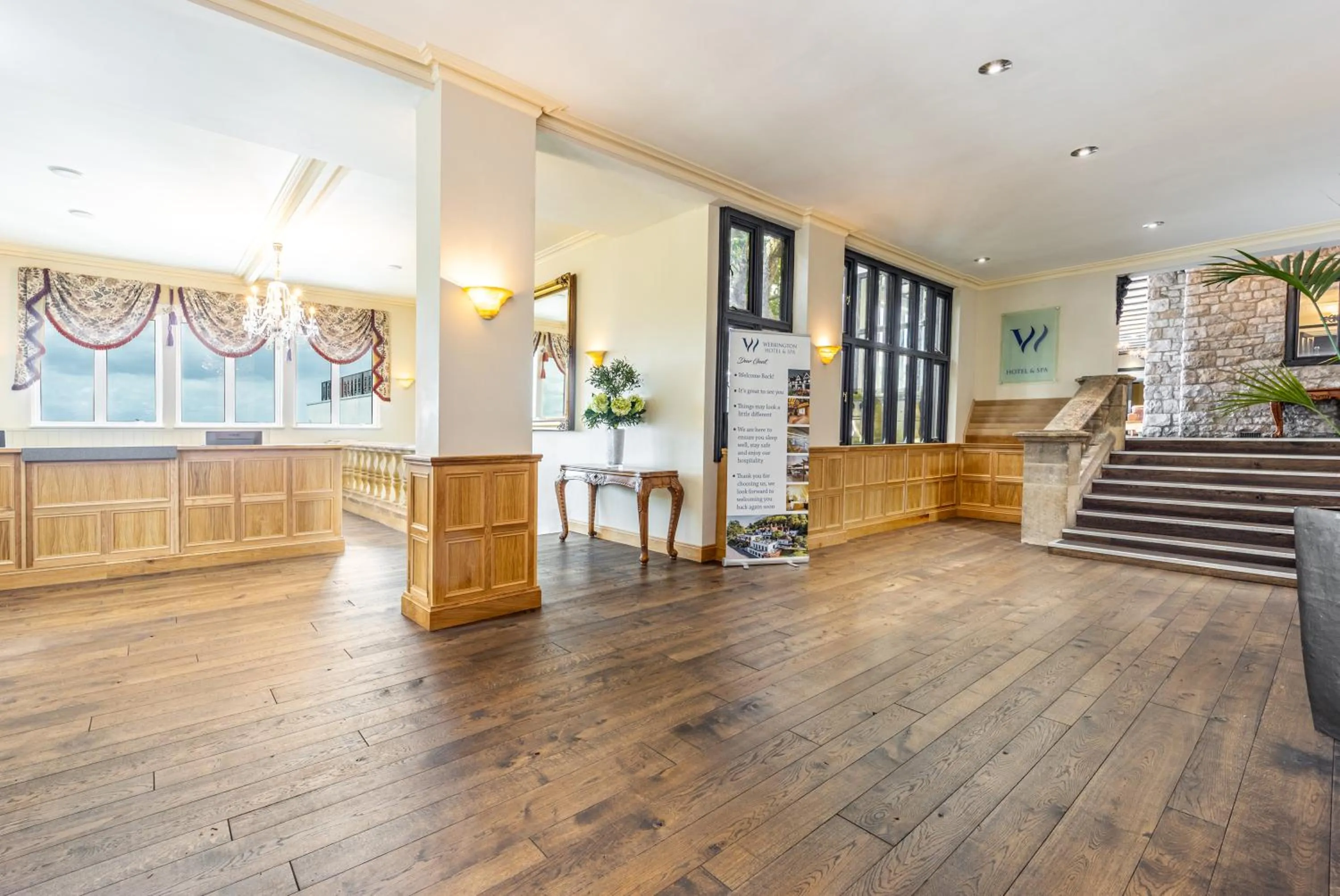 Lobby or reception in Best Western The Webbington Hotel & Spa