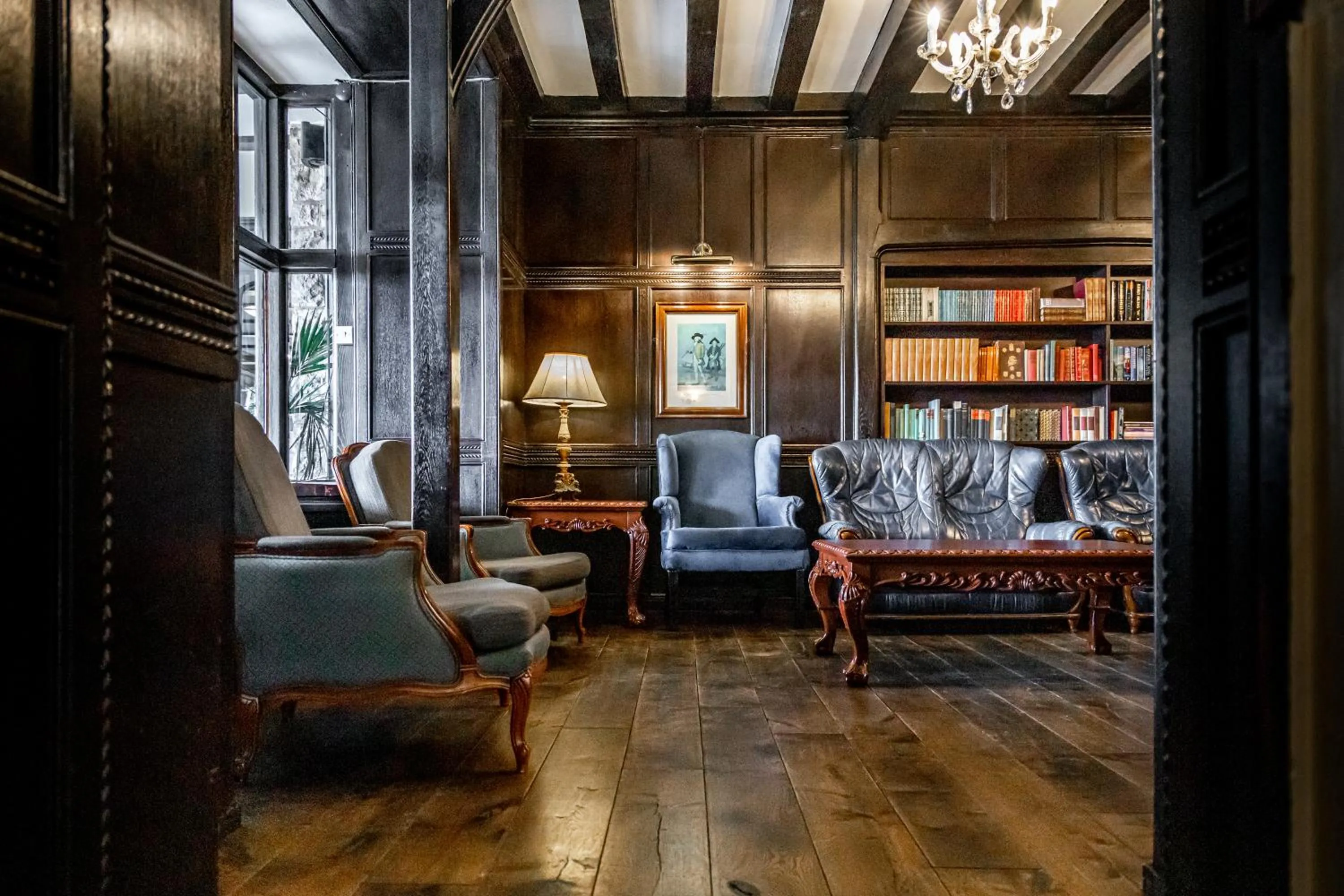 Library in Best Western The Webbington Hotel & Spa