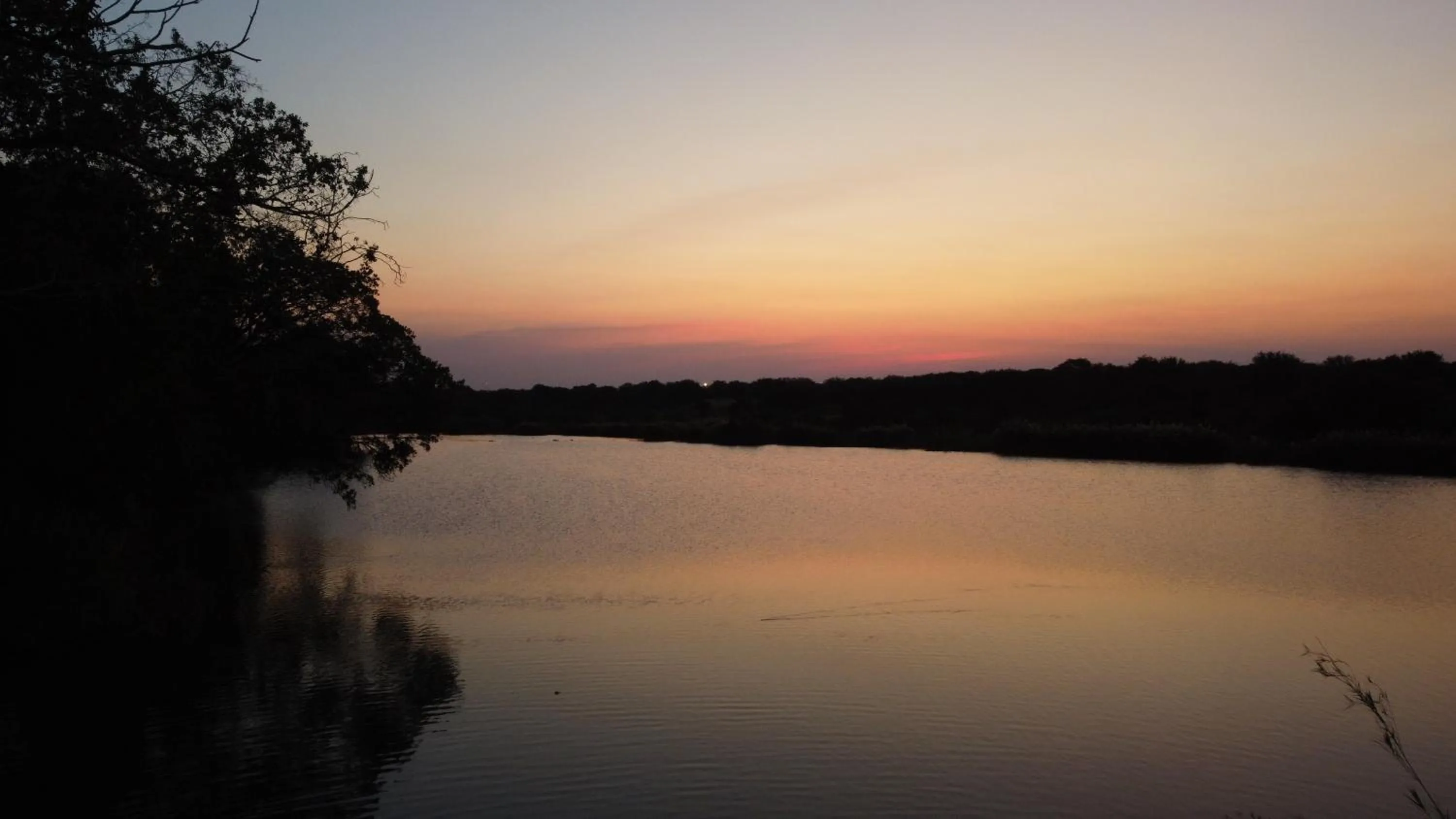 Sunset in River Hill Lodge