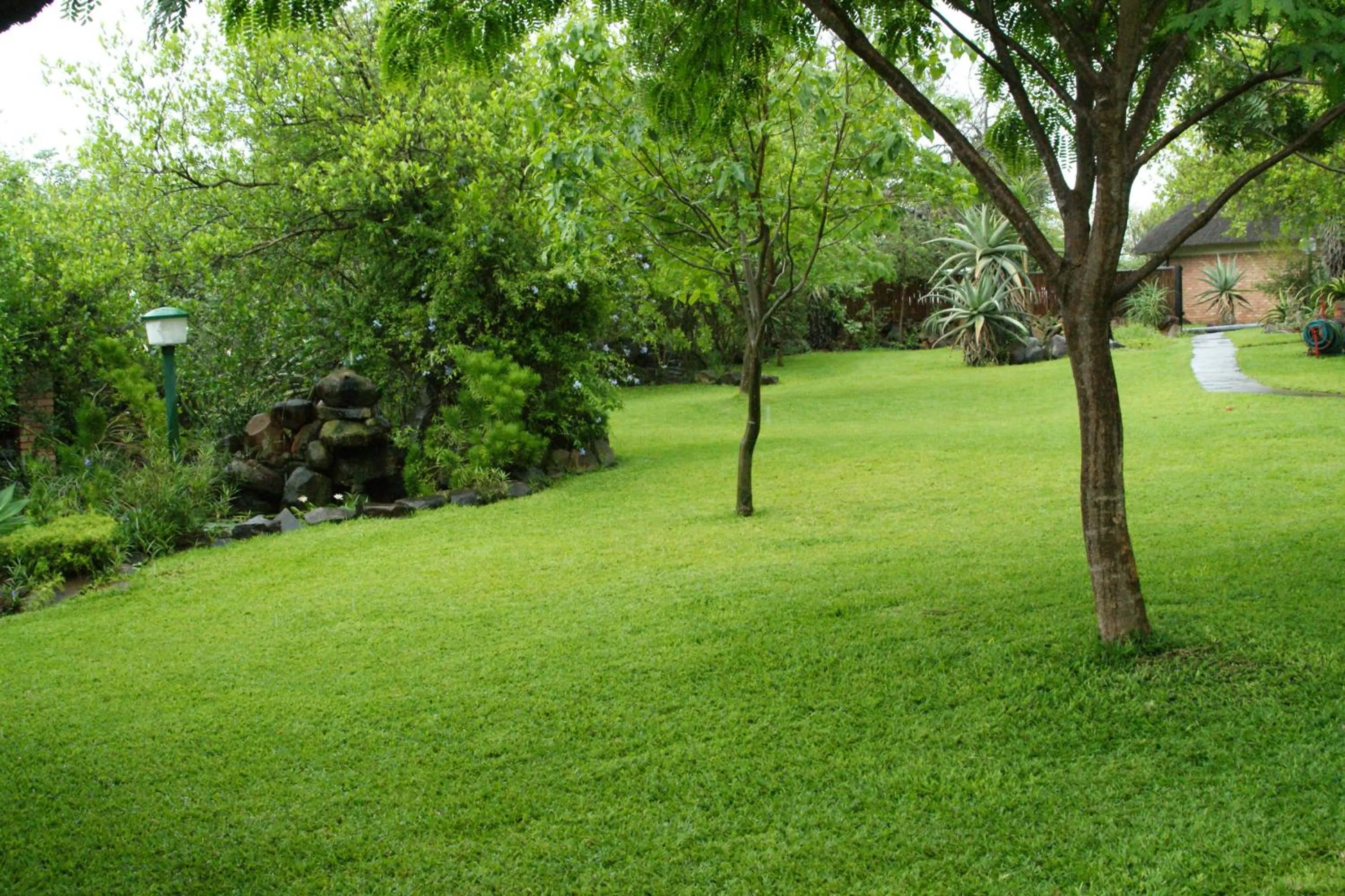 Garden in River Hill Lodge