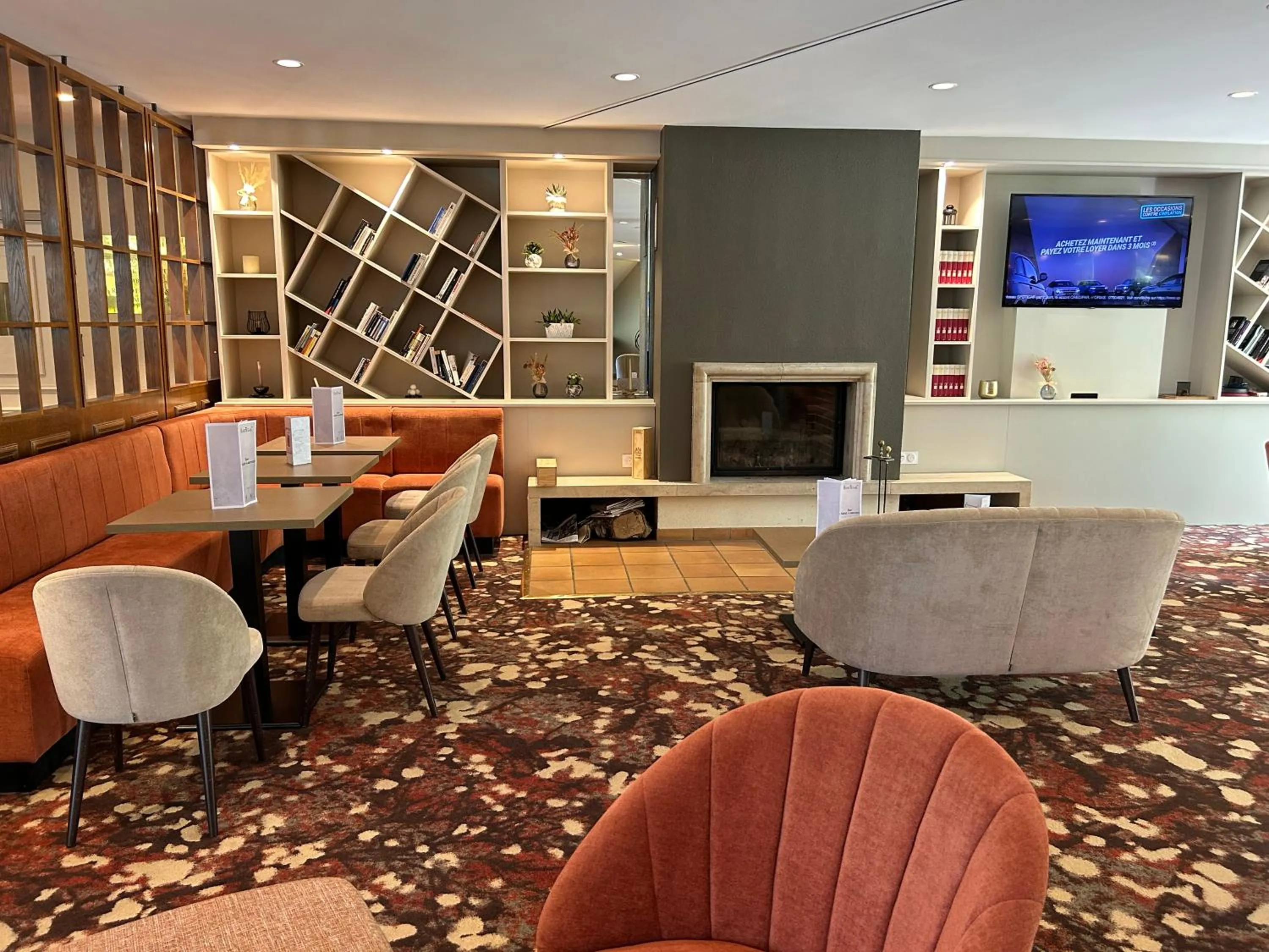 Lounge or bar in Hôtel du Parc