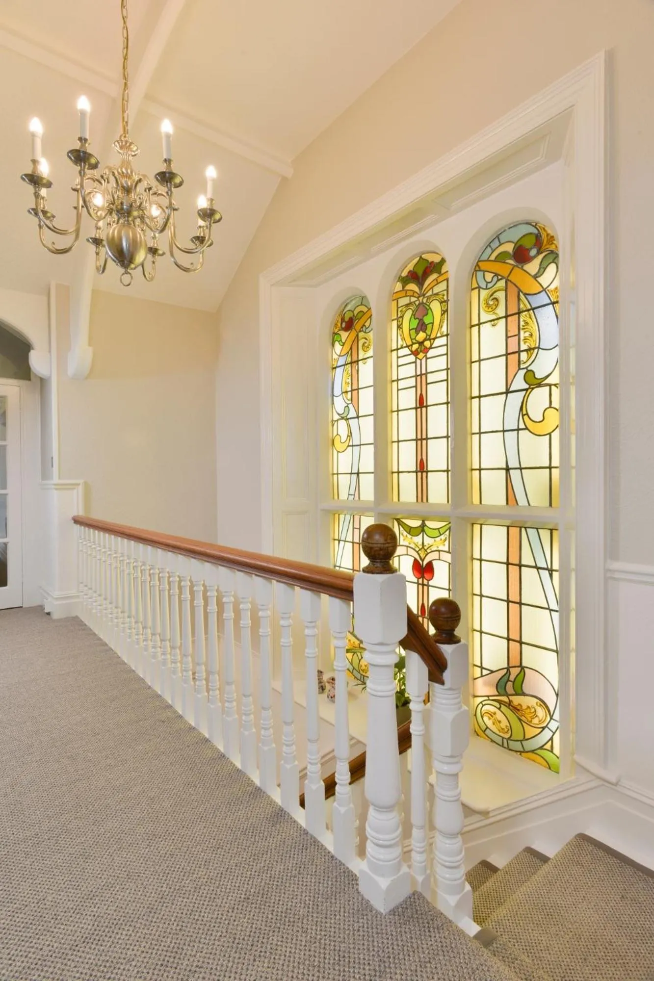 Decorative detail in Watersmeet Hotel