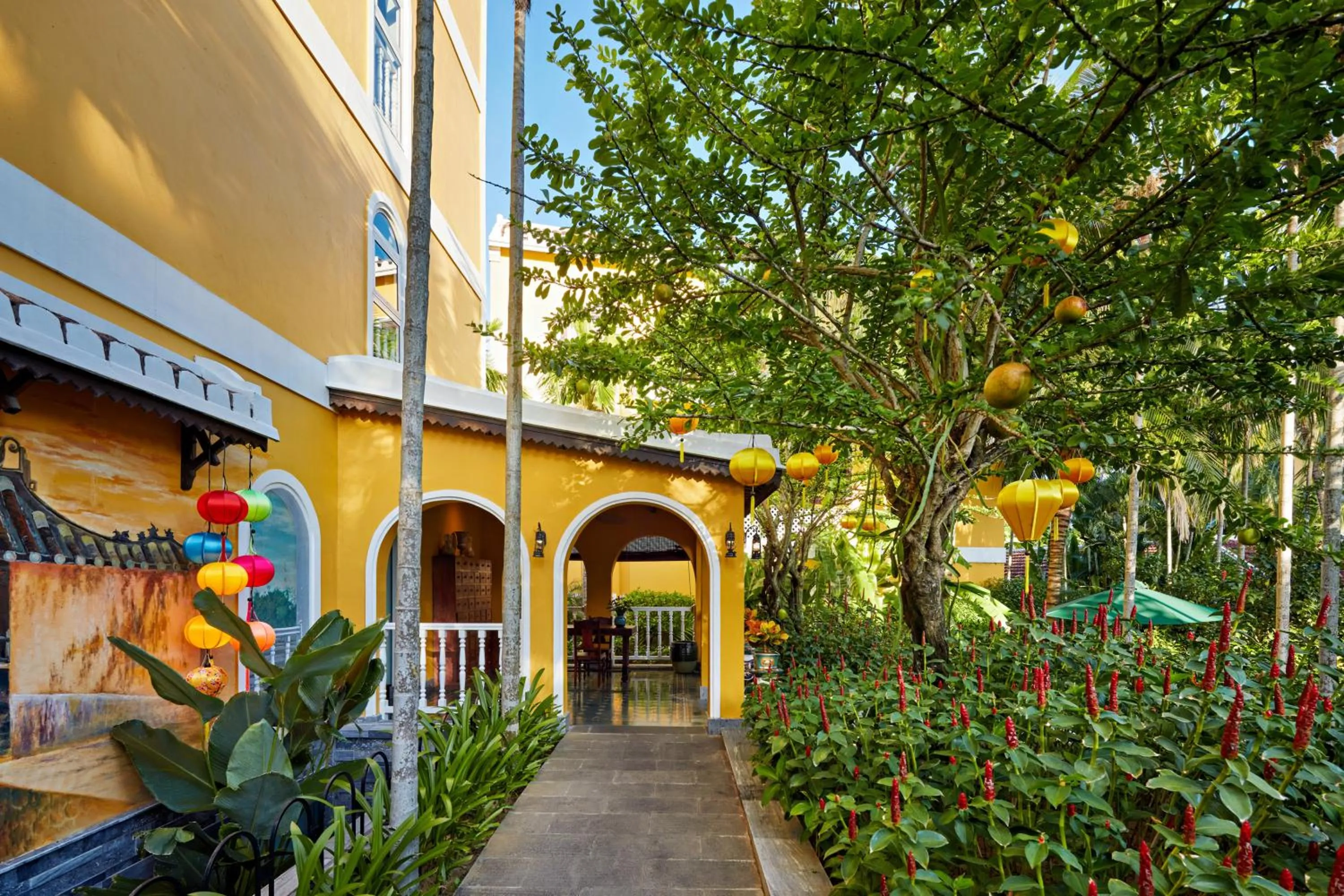 Property building in La Siesta Hoi An Resort & Spa