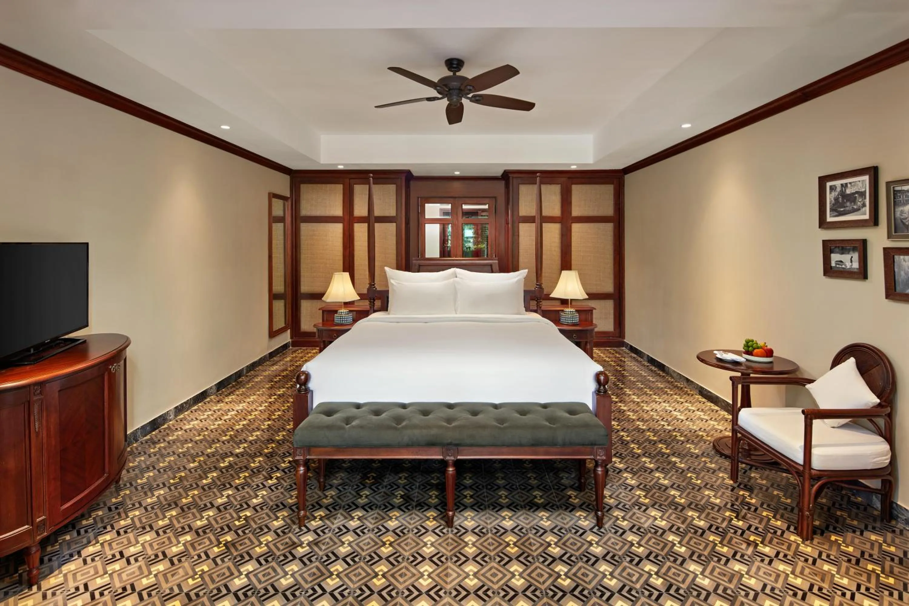 Bed in La Siesta Hoi An Resort & Spa