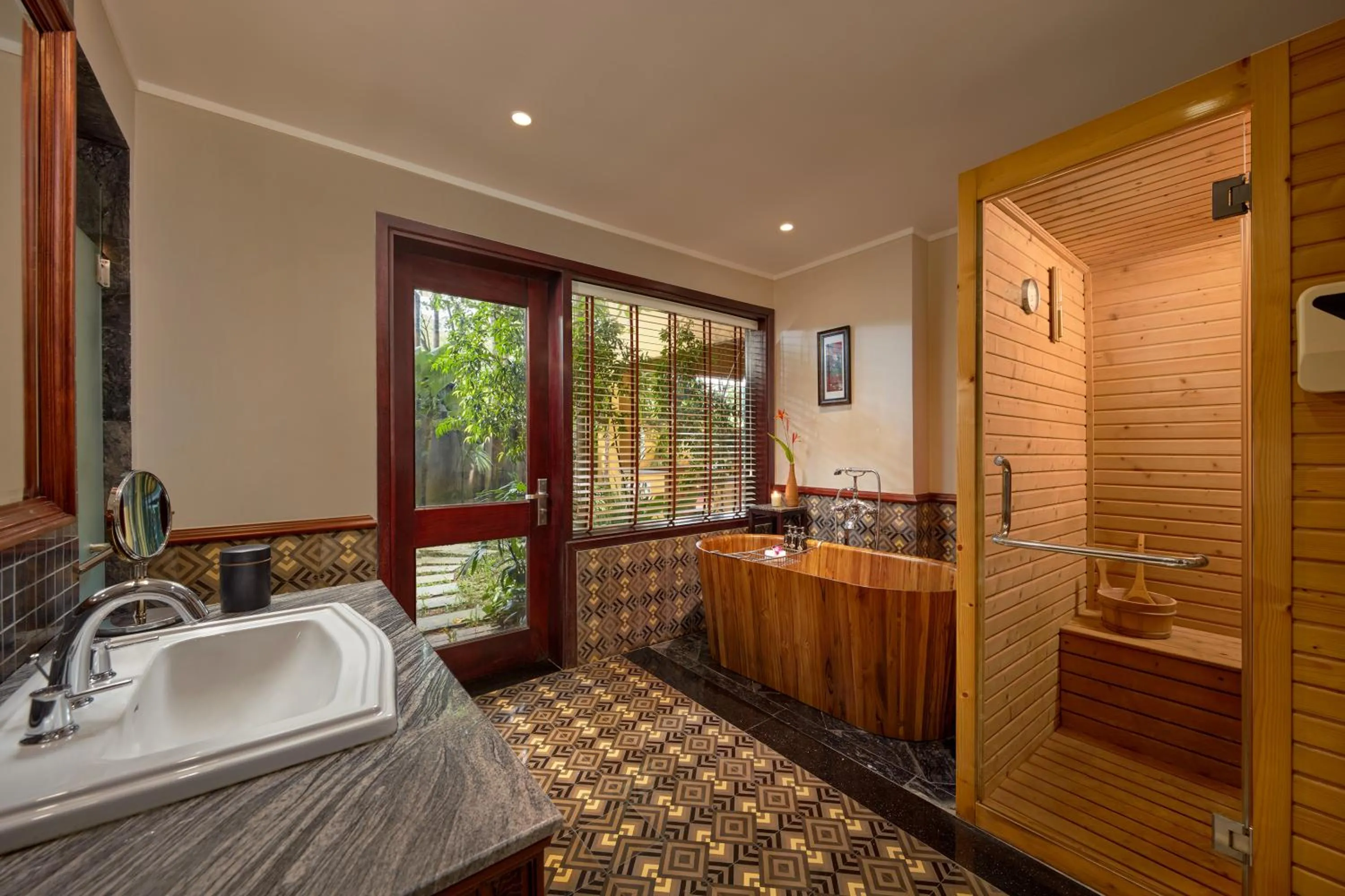 Sauna in La Siesta Hoi An Resort & Spa