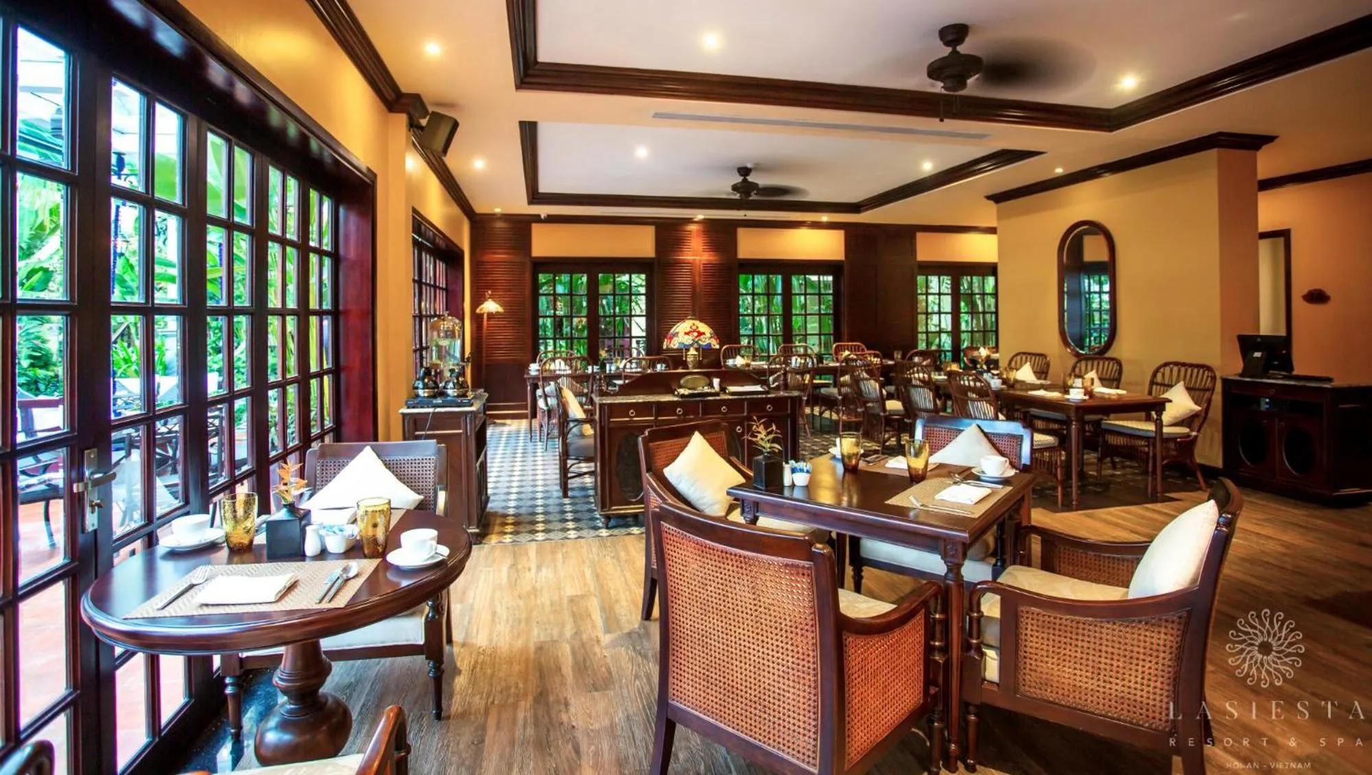 Restaurant/places to eat in La Siesta Hoi An Resort & Spa