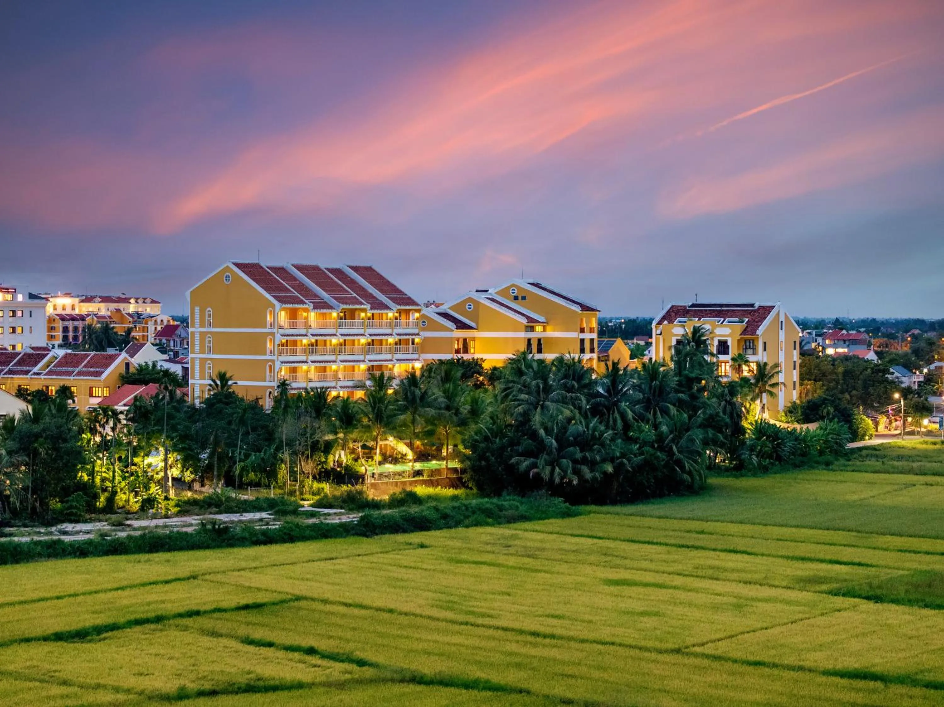 Property building in La Siesta Hoi An Resort & Spa