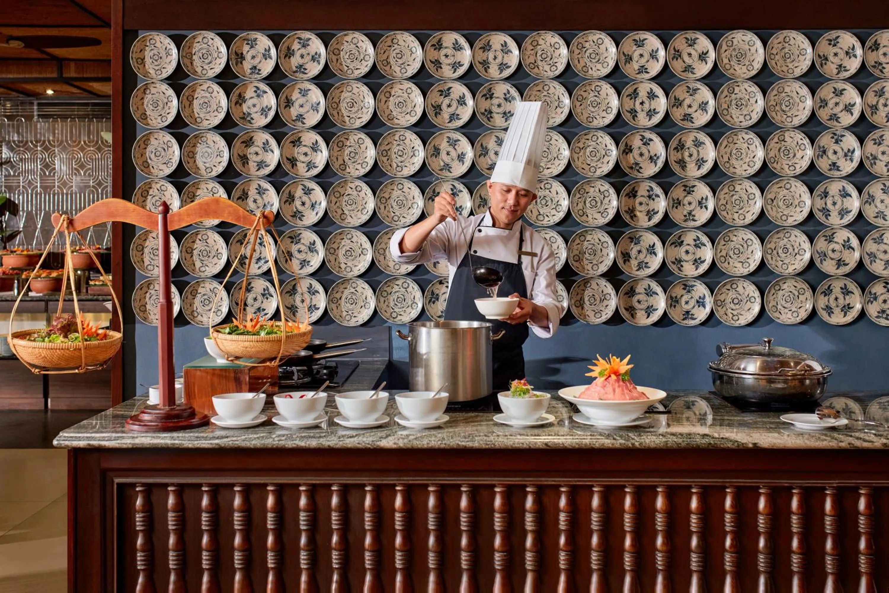 Restaurant/places to eat in La Siesta Hoi An Resort & Spa