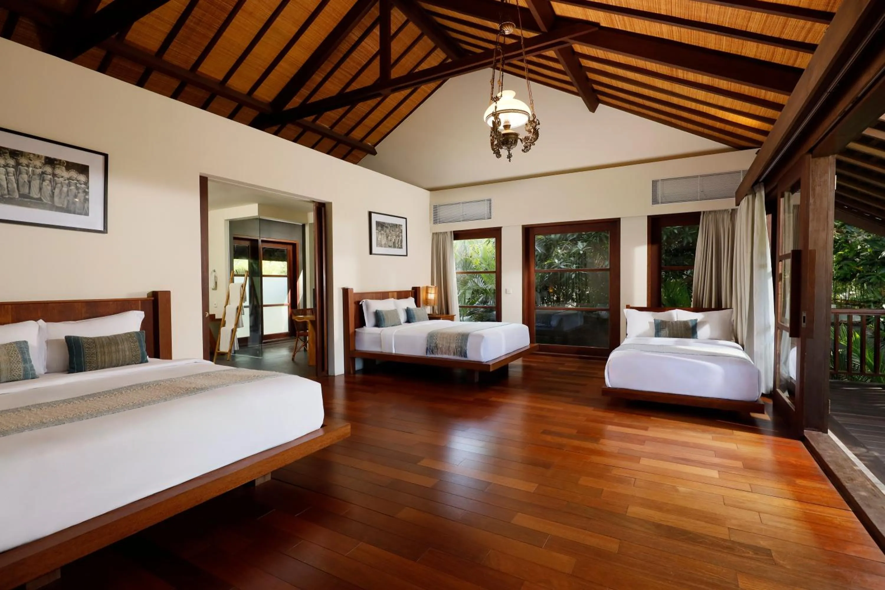 Bed in Villa Amita by Nakula