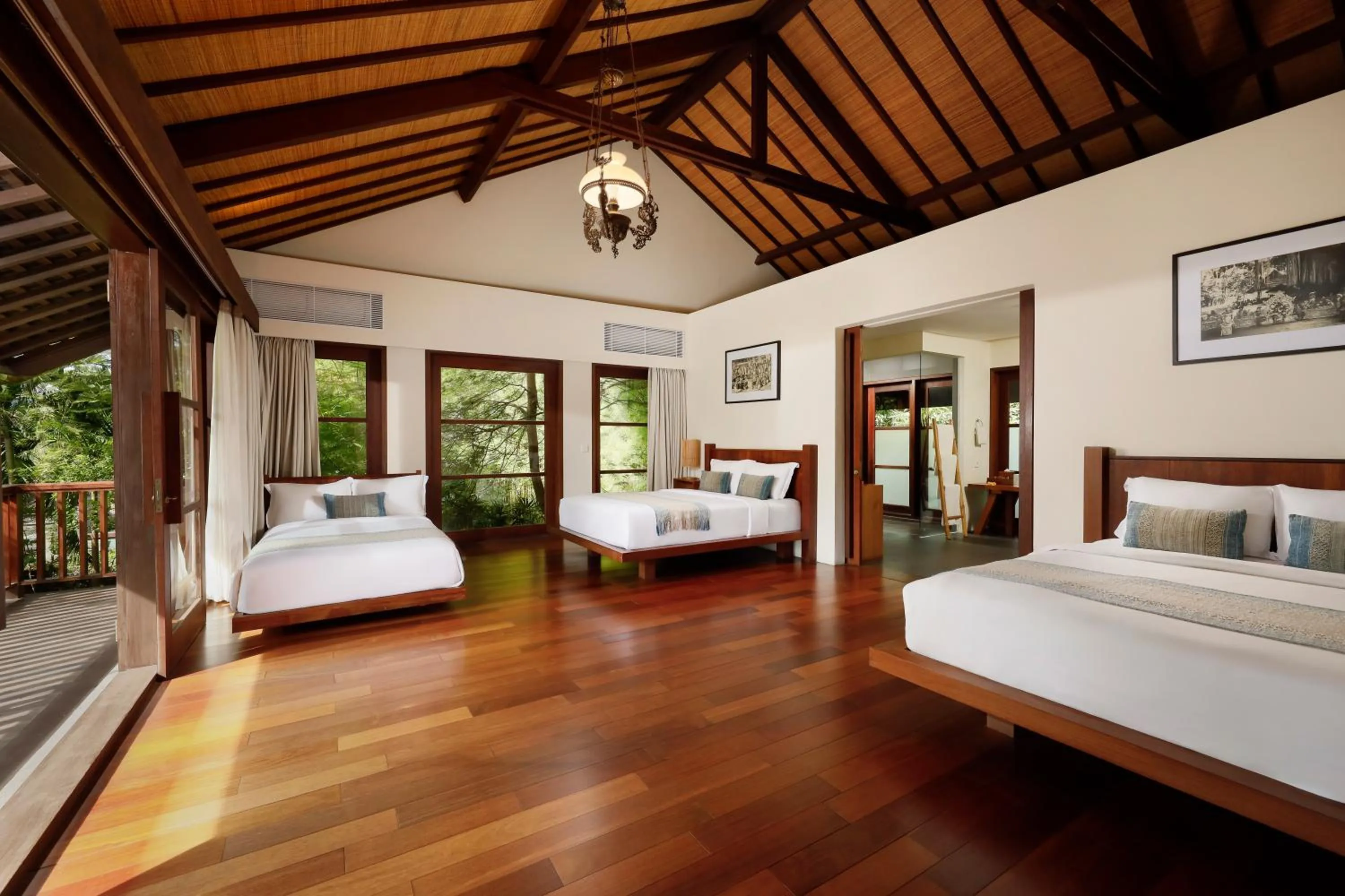 Bed in Villa Amita by Nakula