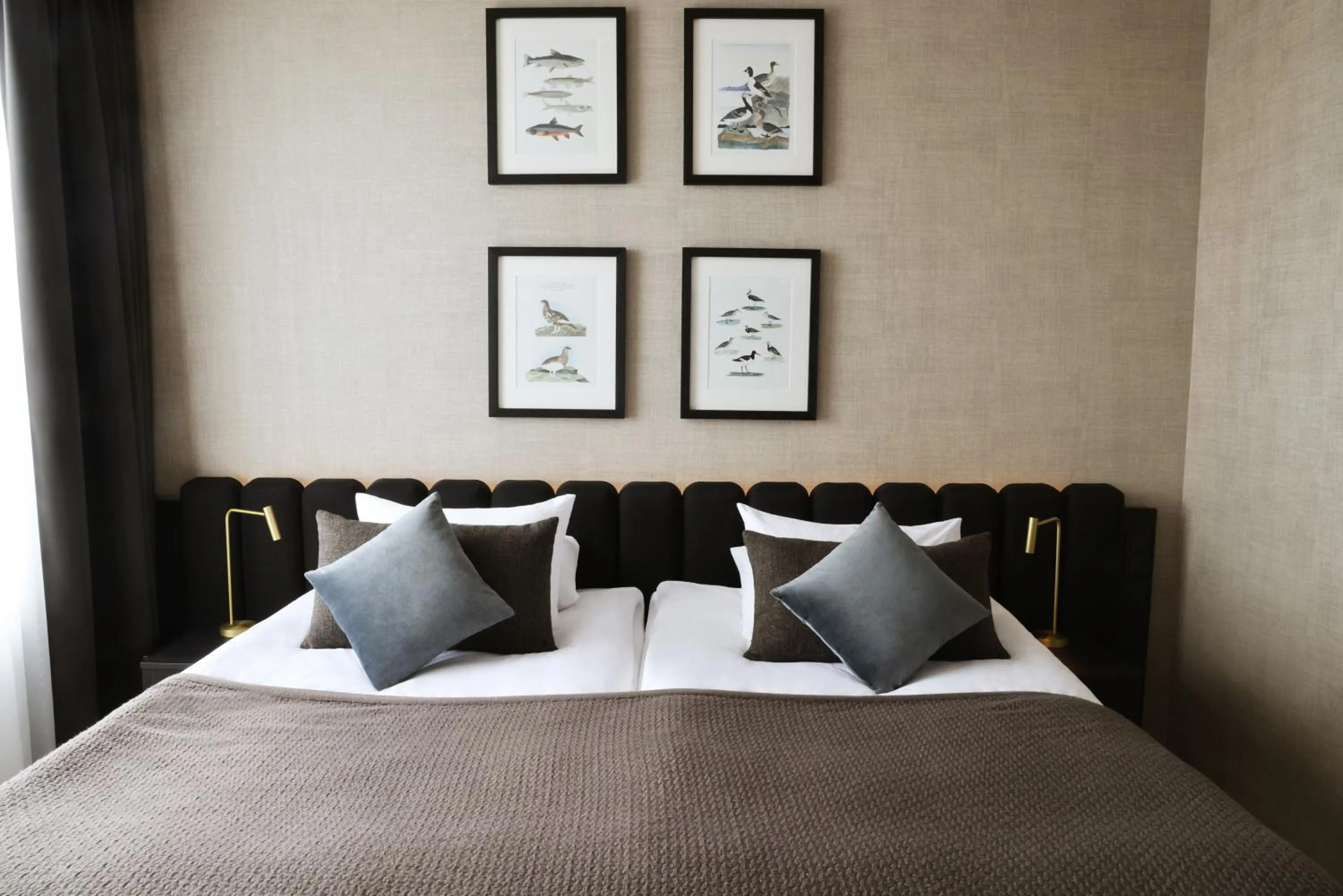 Bed in Hotel Reykjavík Grand