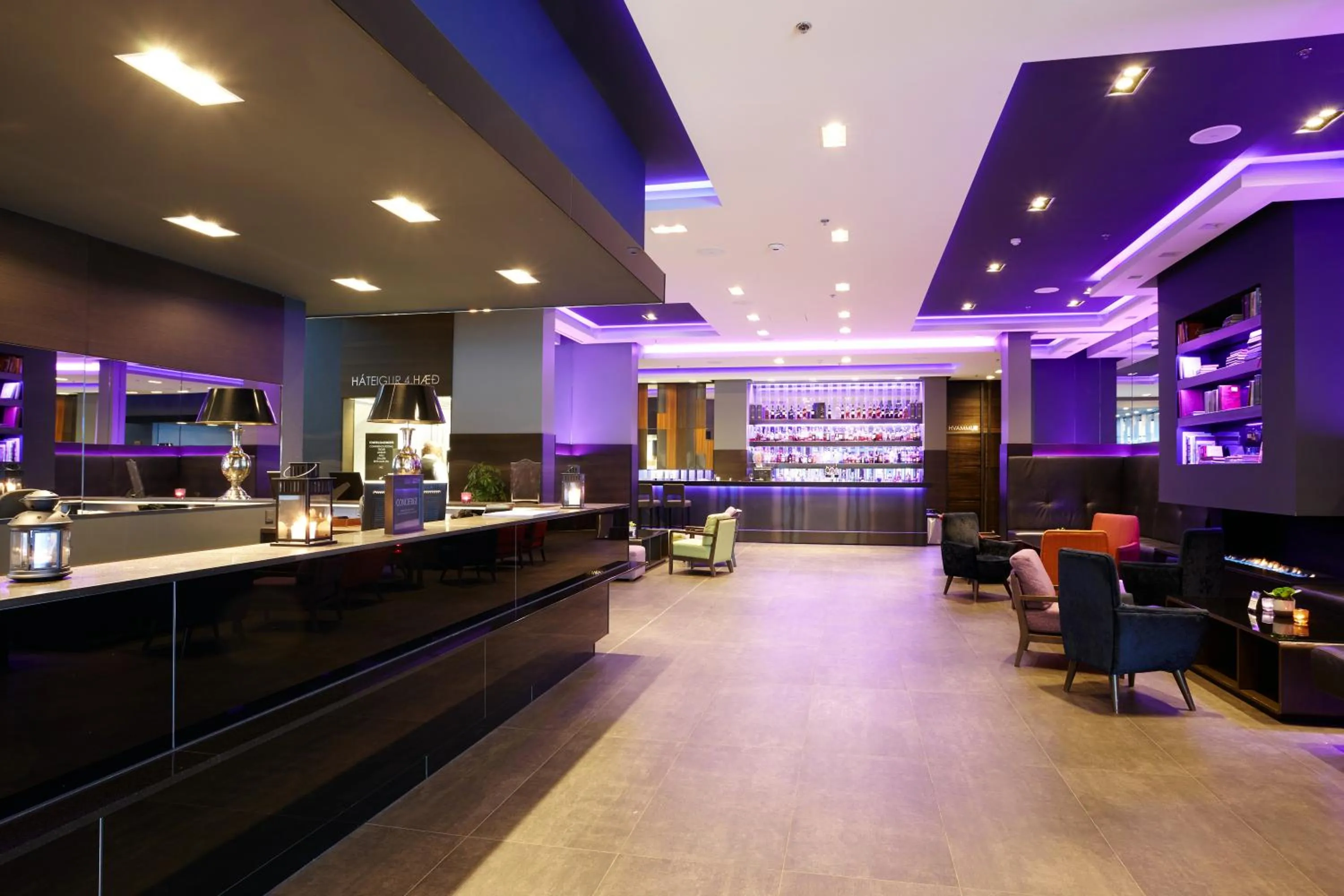 Lounge or bar in Hotel Reykjavík Grand