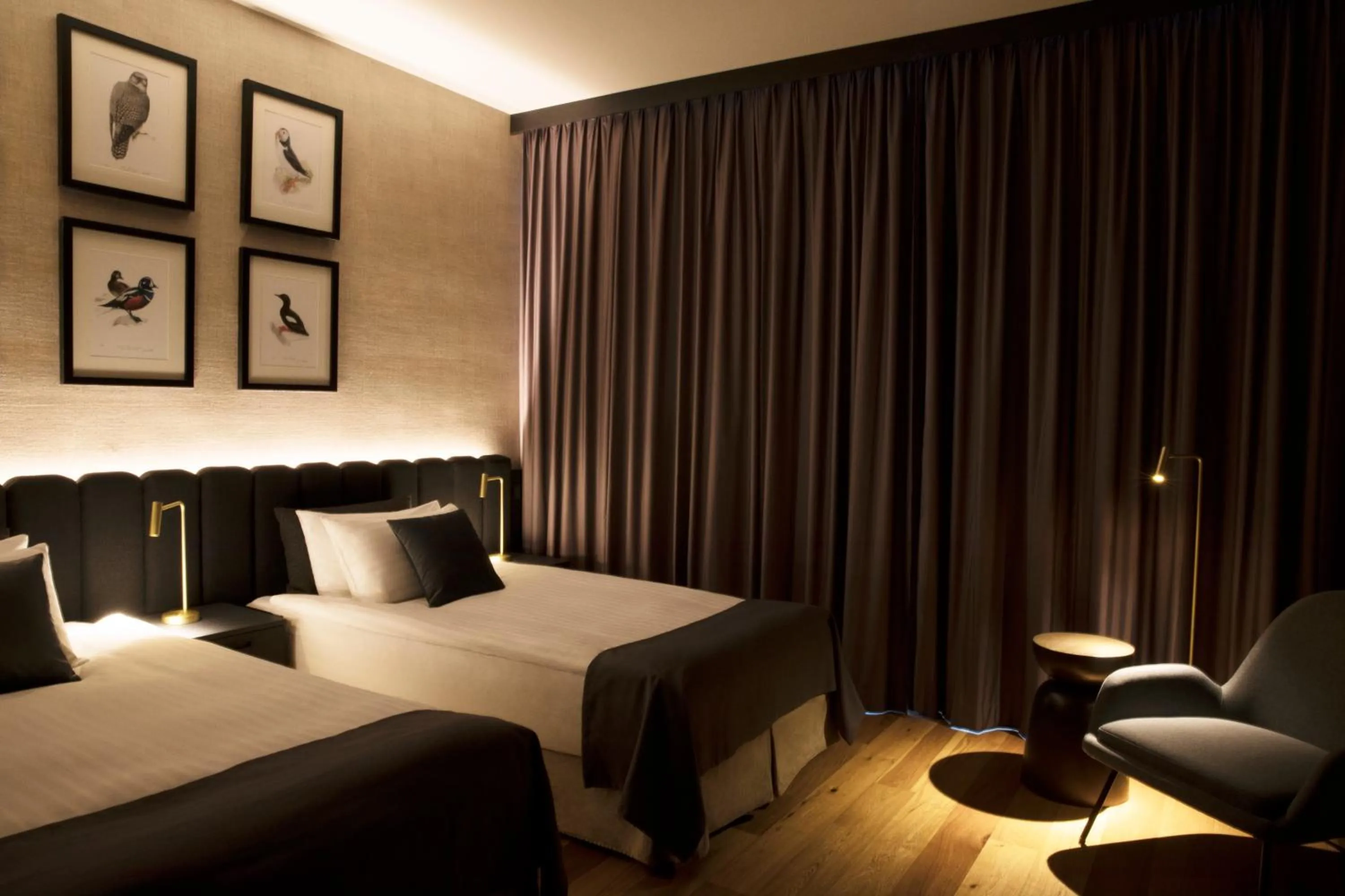 Bed in Hotel Reykjavík Grand