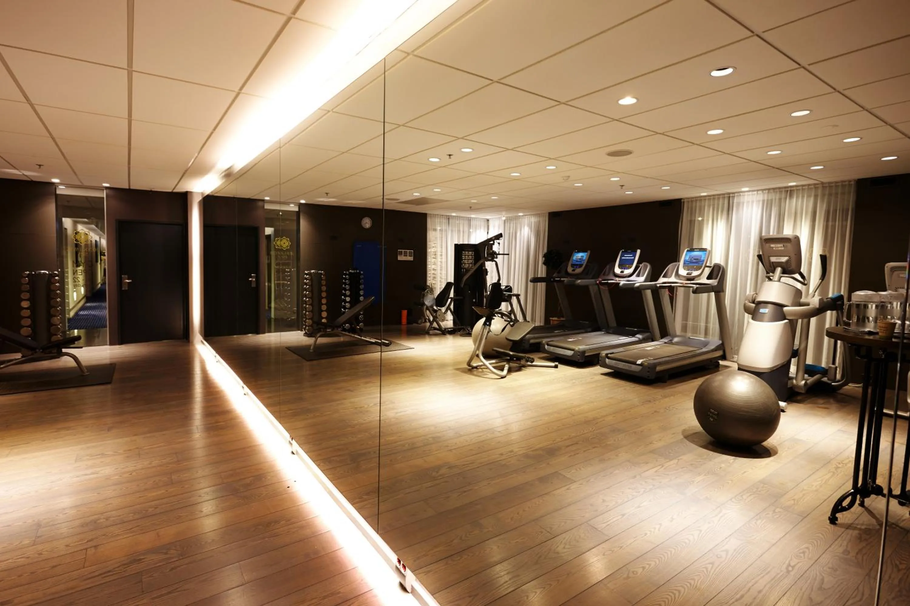 Fitness centre/facilities in Hotel Reykjavík Grand