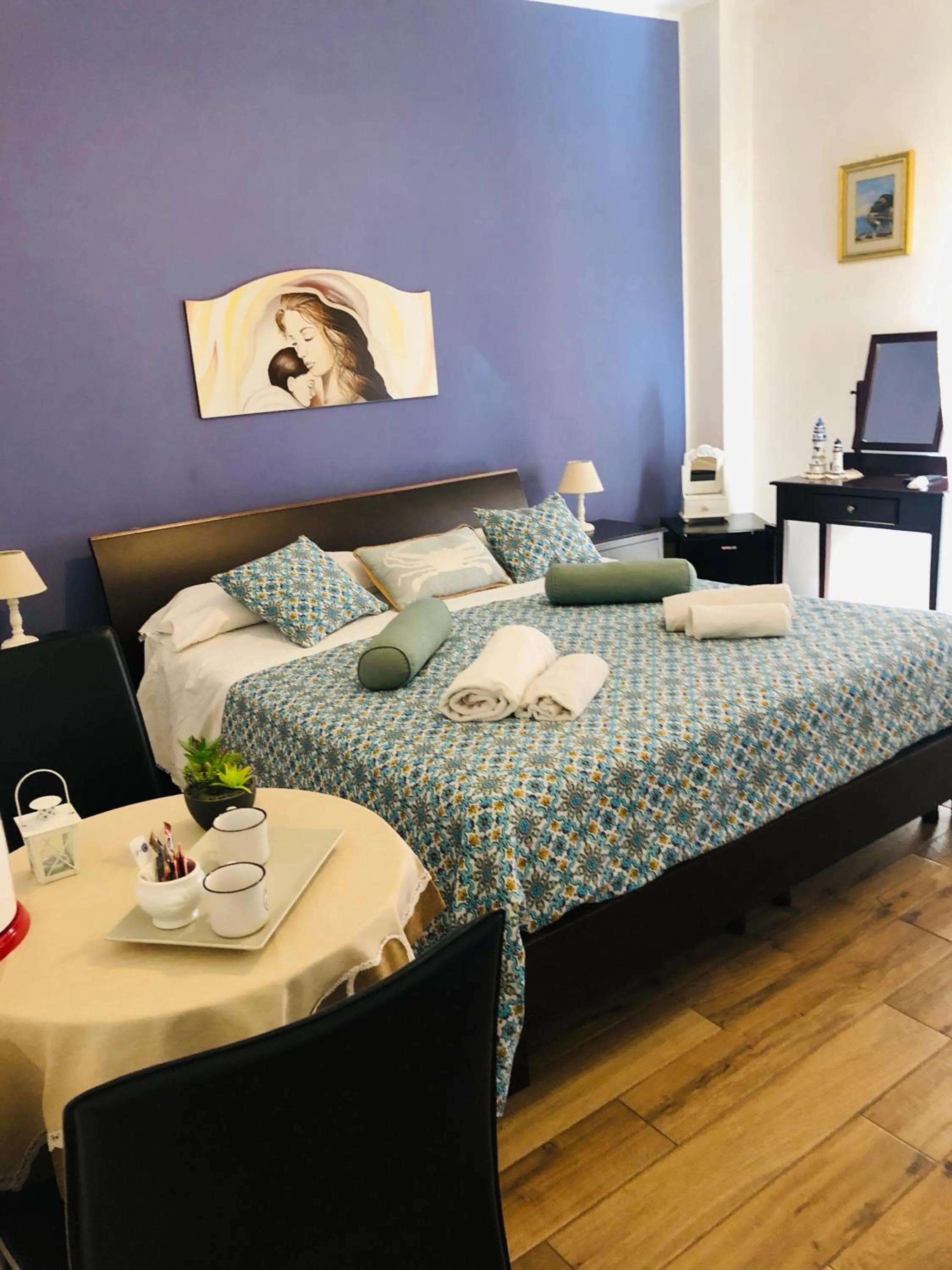 Bed in B&B Antonella