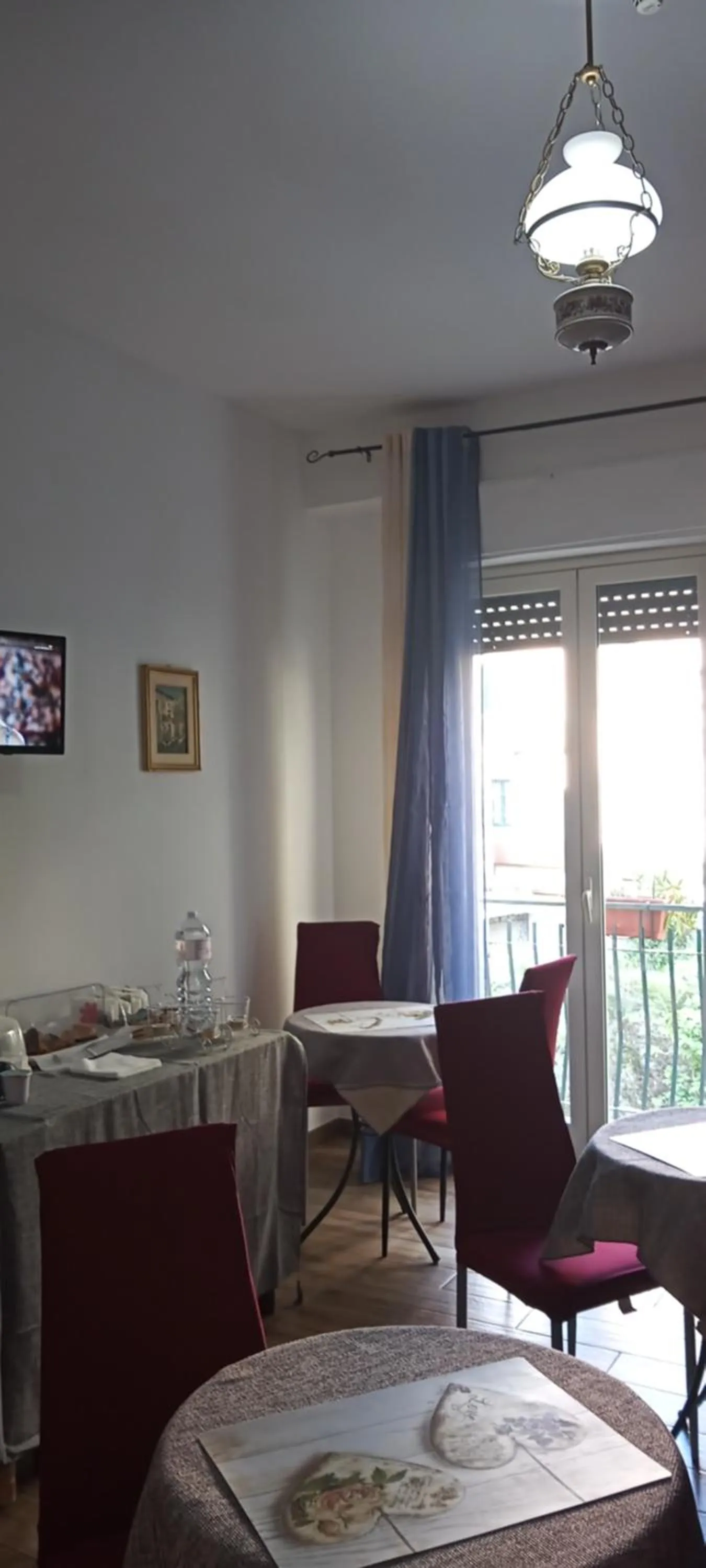 Seating area in B&B Antonella