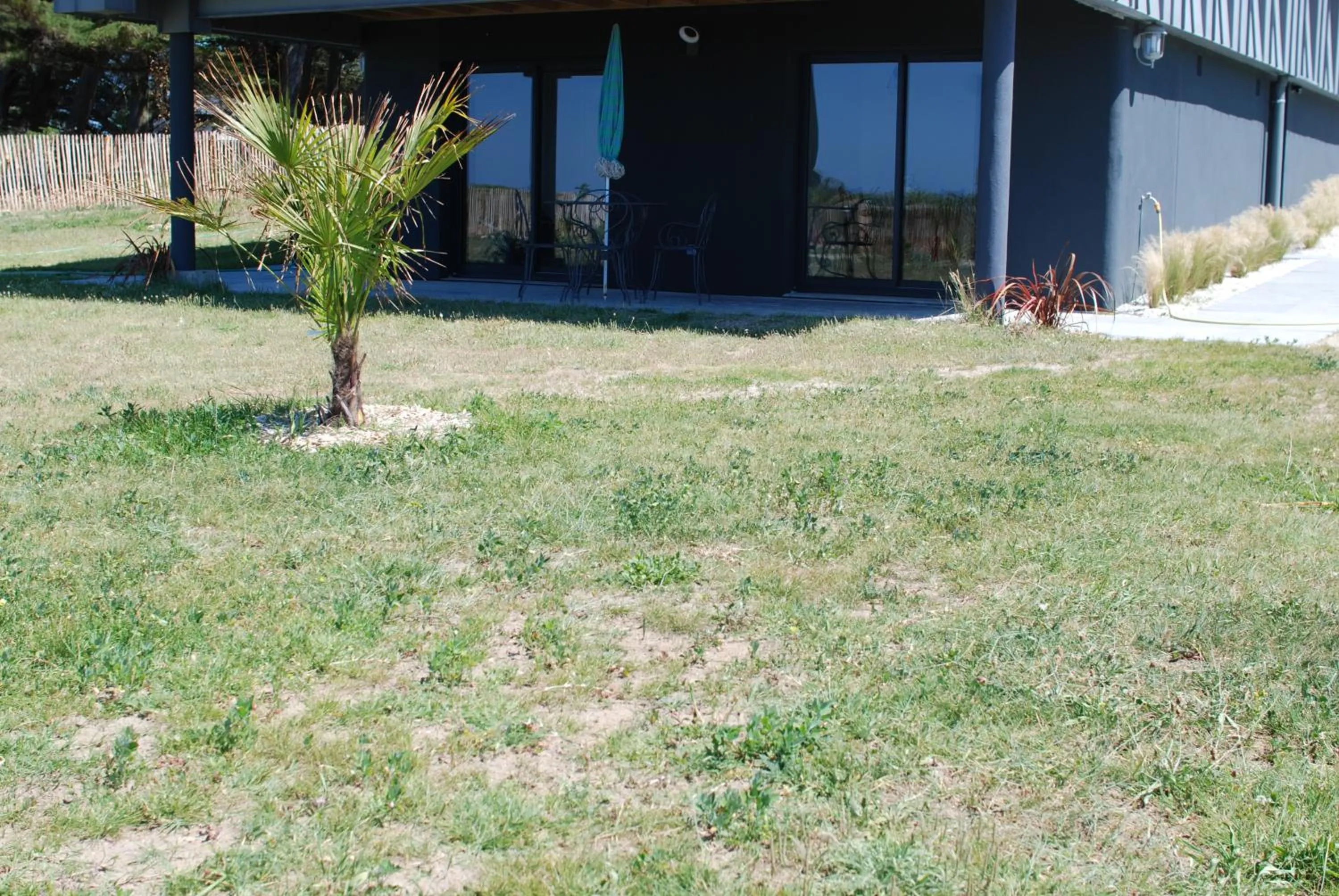 Garden view in Villa Belmont