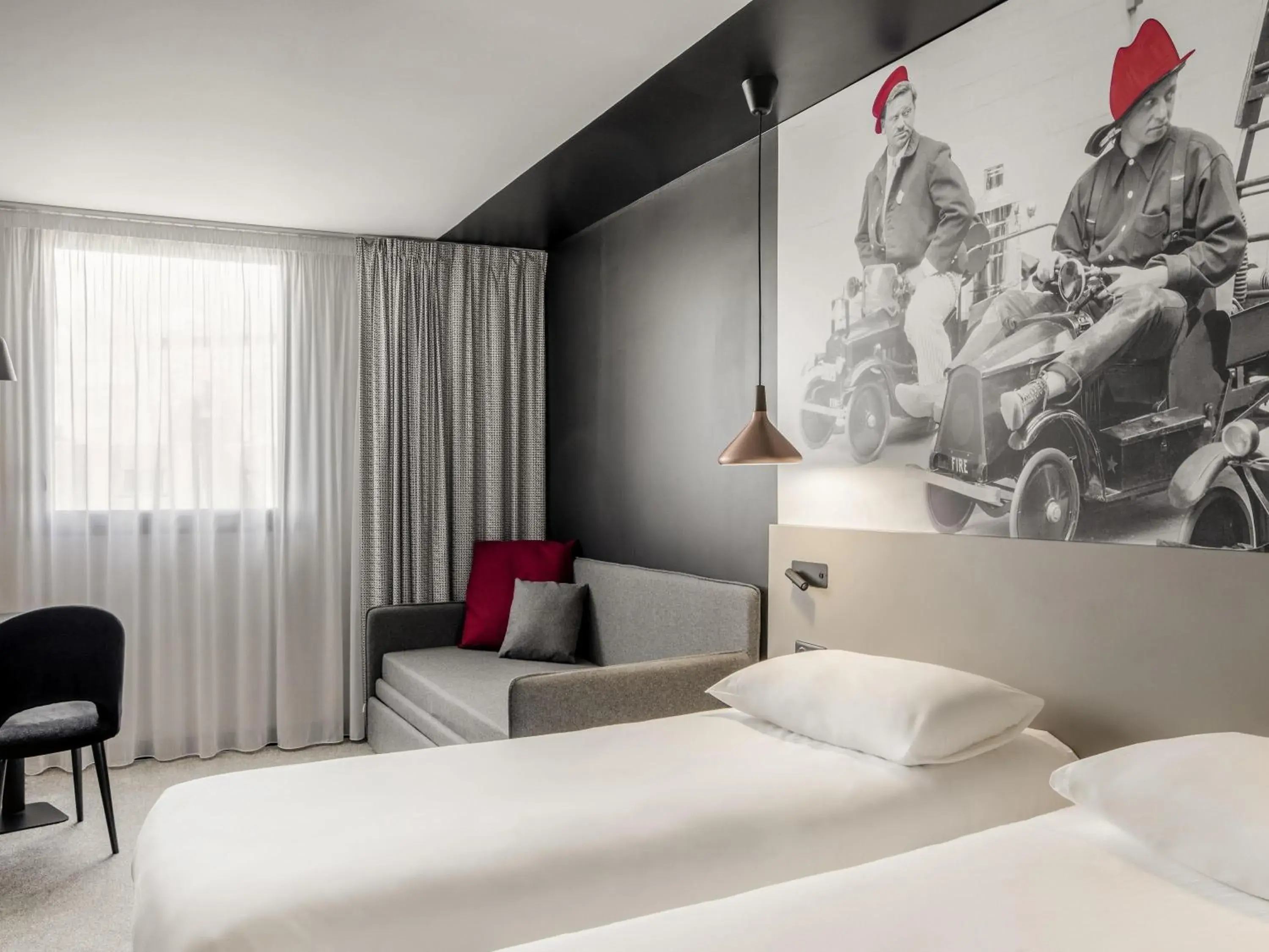 Bedroom, Bed in ibis Le Mans Centre Gare Nord Bedroom, Bed in ibis Le Mans Centre Gare Nord