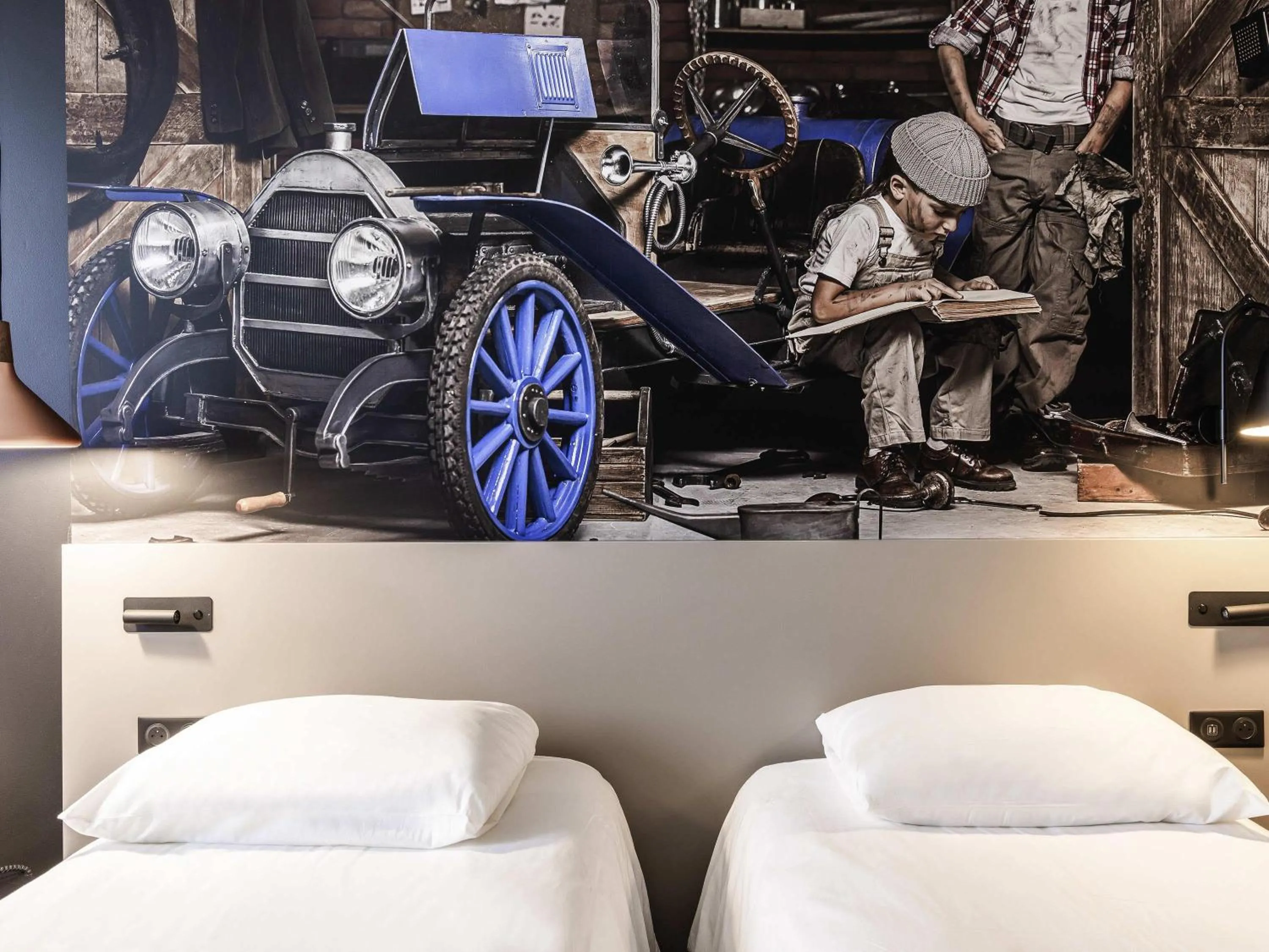 Bedroom, Bed in ibis Le Mans Centre Gare Nord