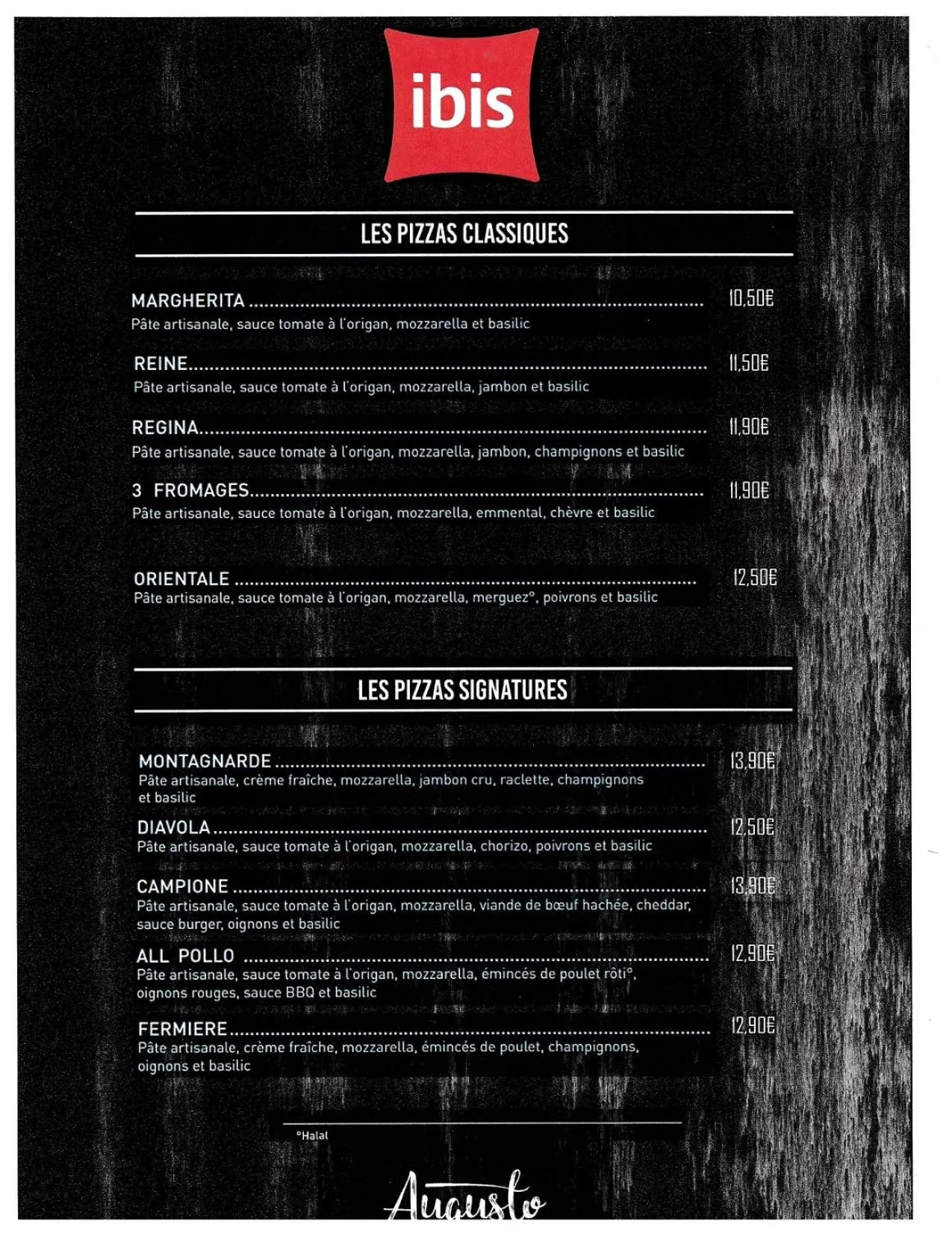 Restaurant/places to eat in ibis Le Mans Centre Gare Nord