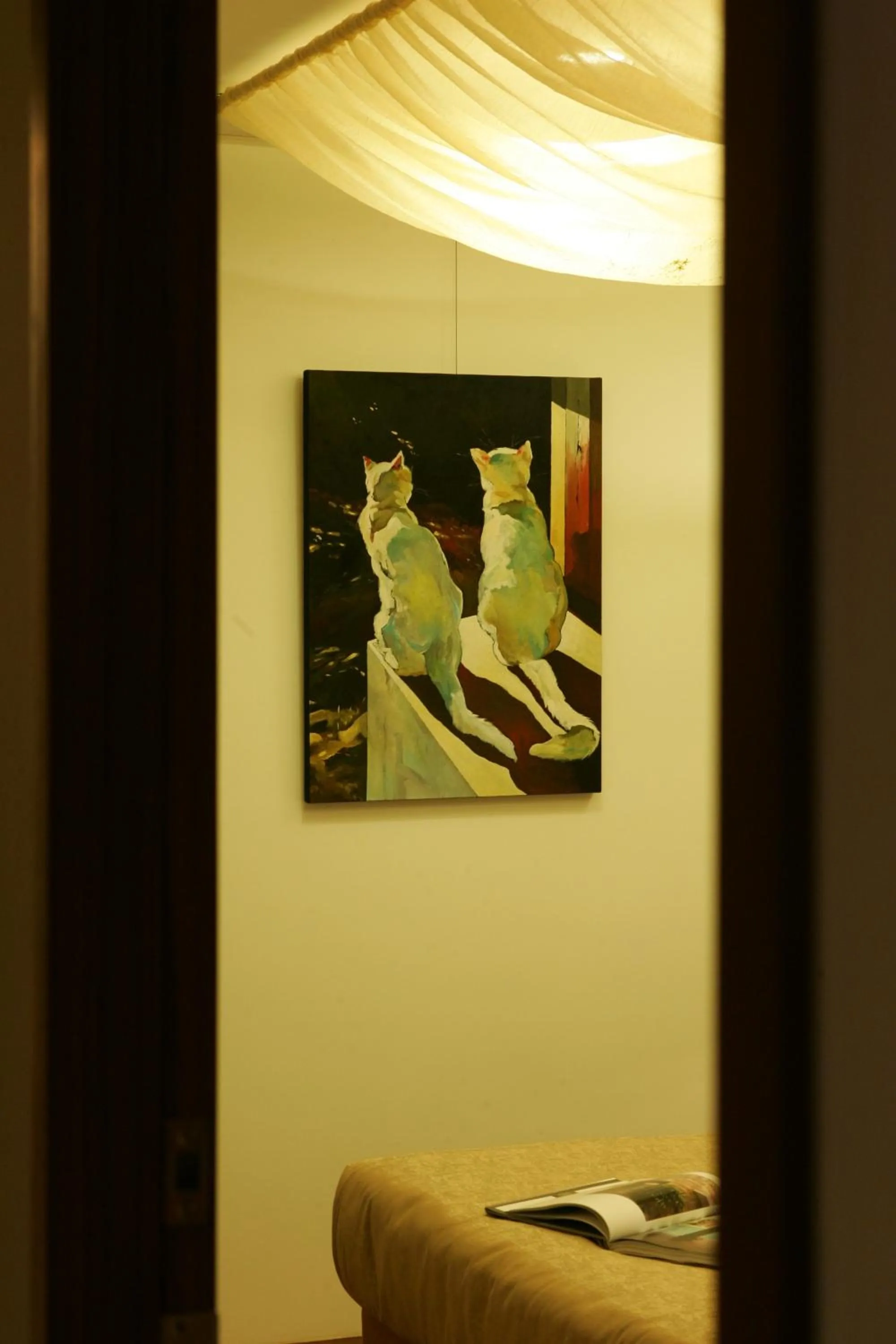 Decorative detail in Timing House