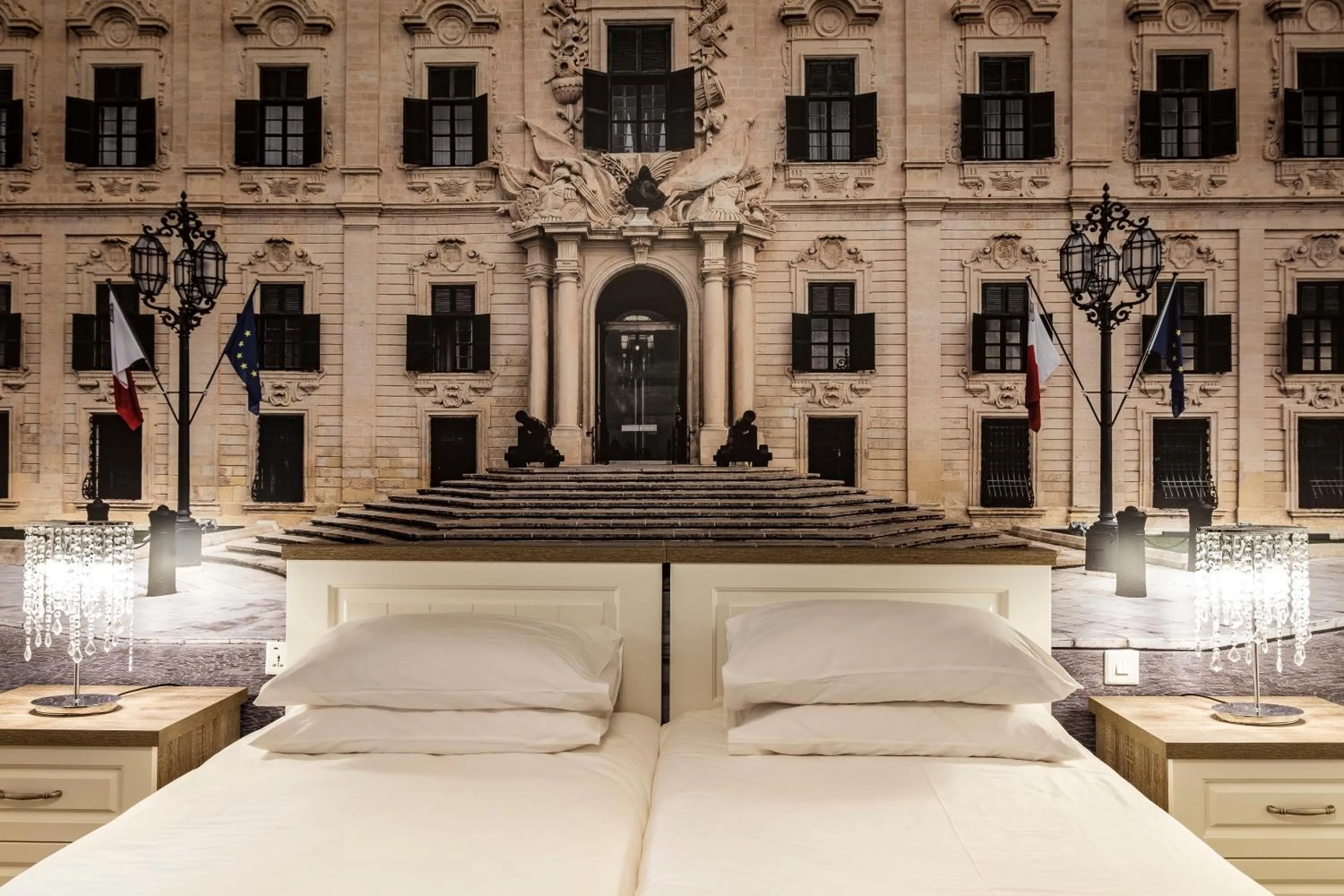 Decorative detail, Bed in Jean de Valette Boutique Living