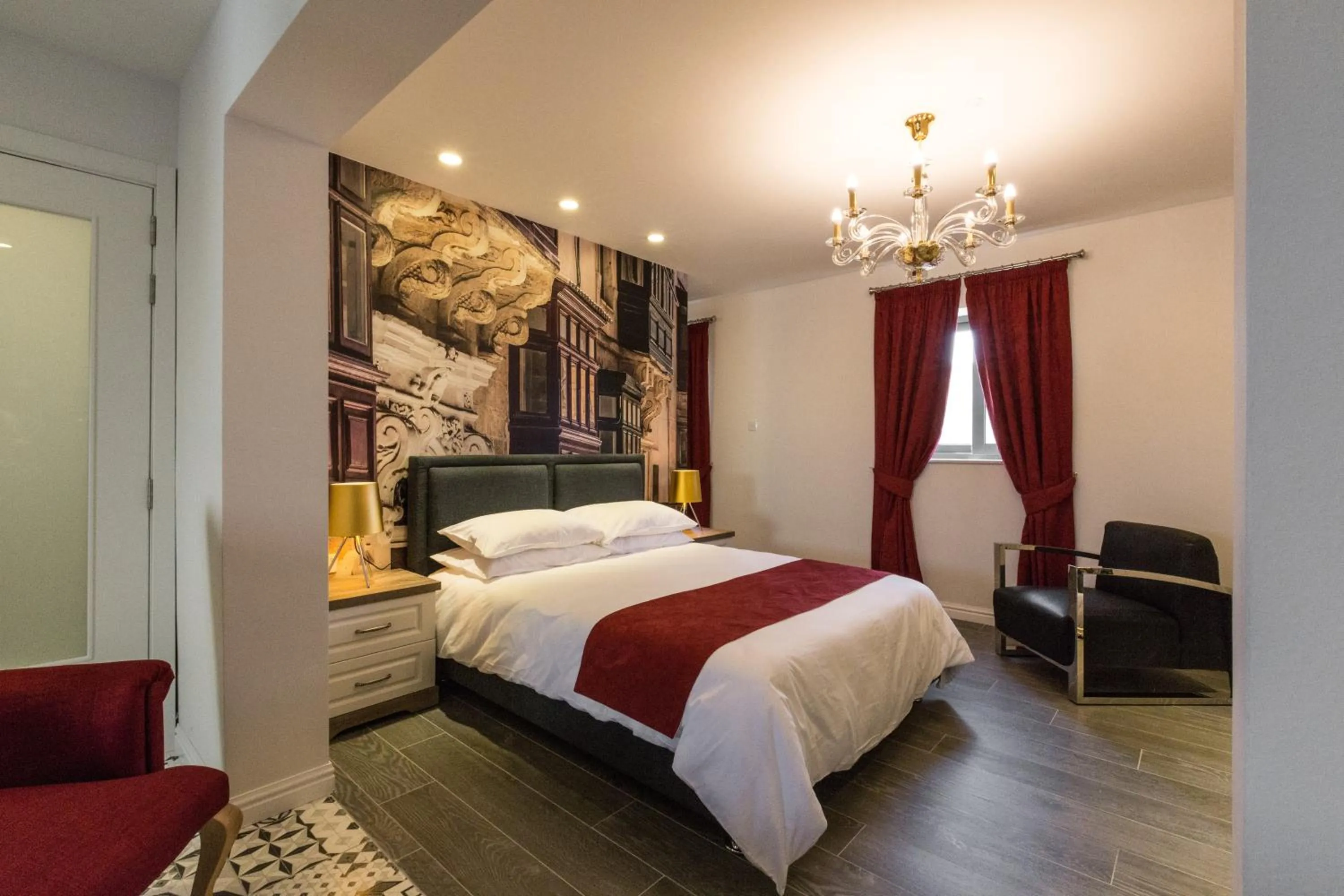 Living room, Bed in Jean de Valette Boutique Living