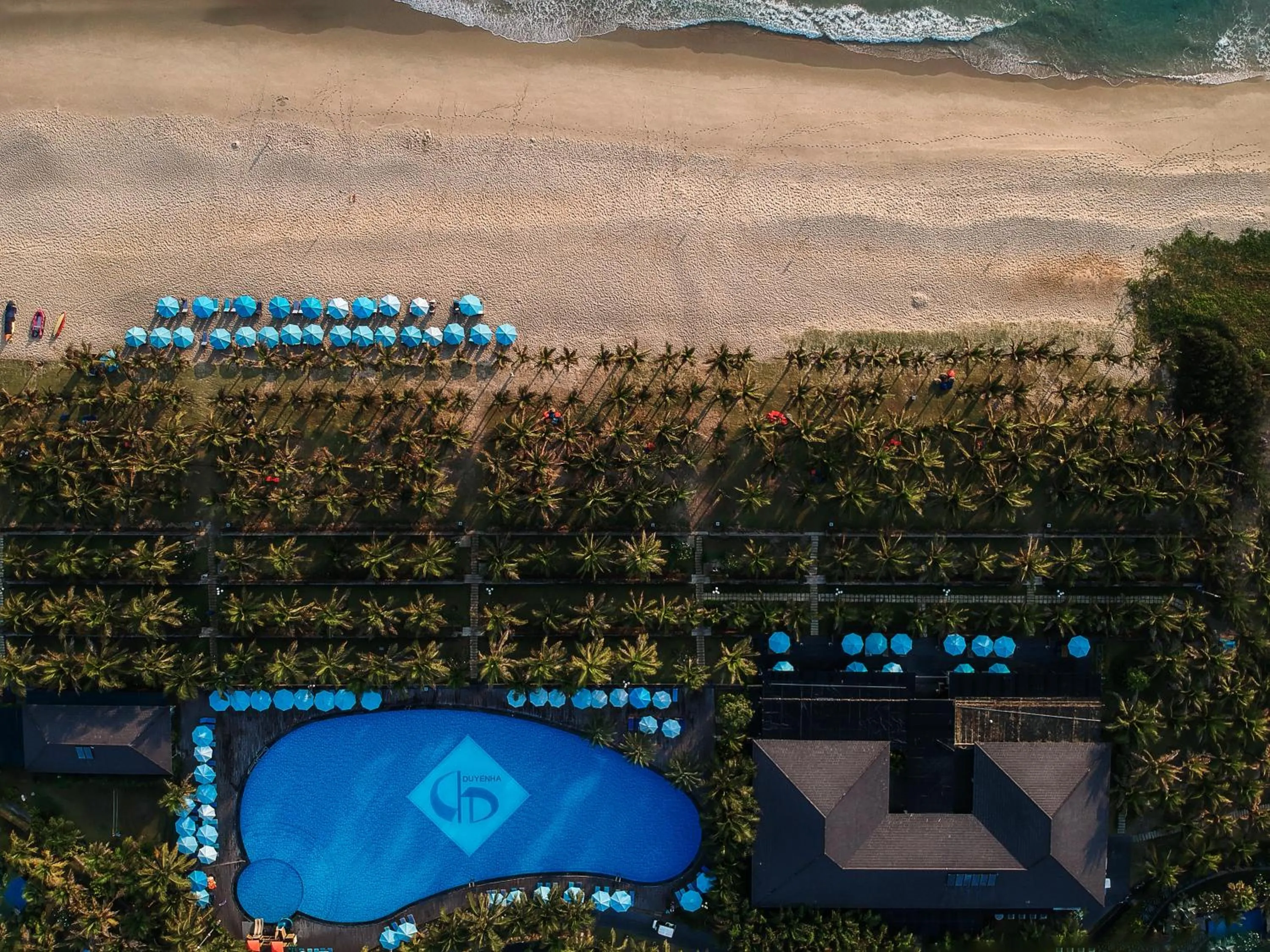 Swimming pool in Duyen Ha Resort Cam Ranh