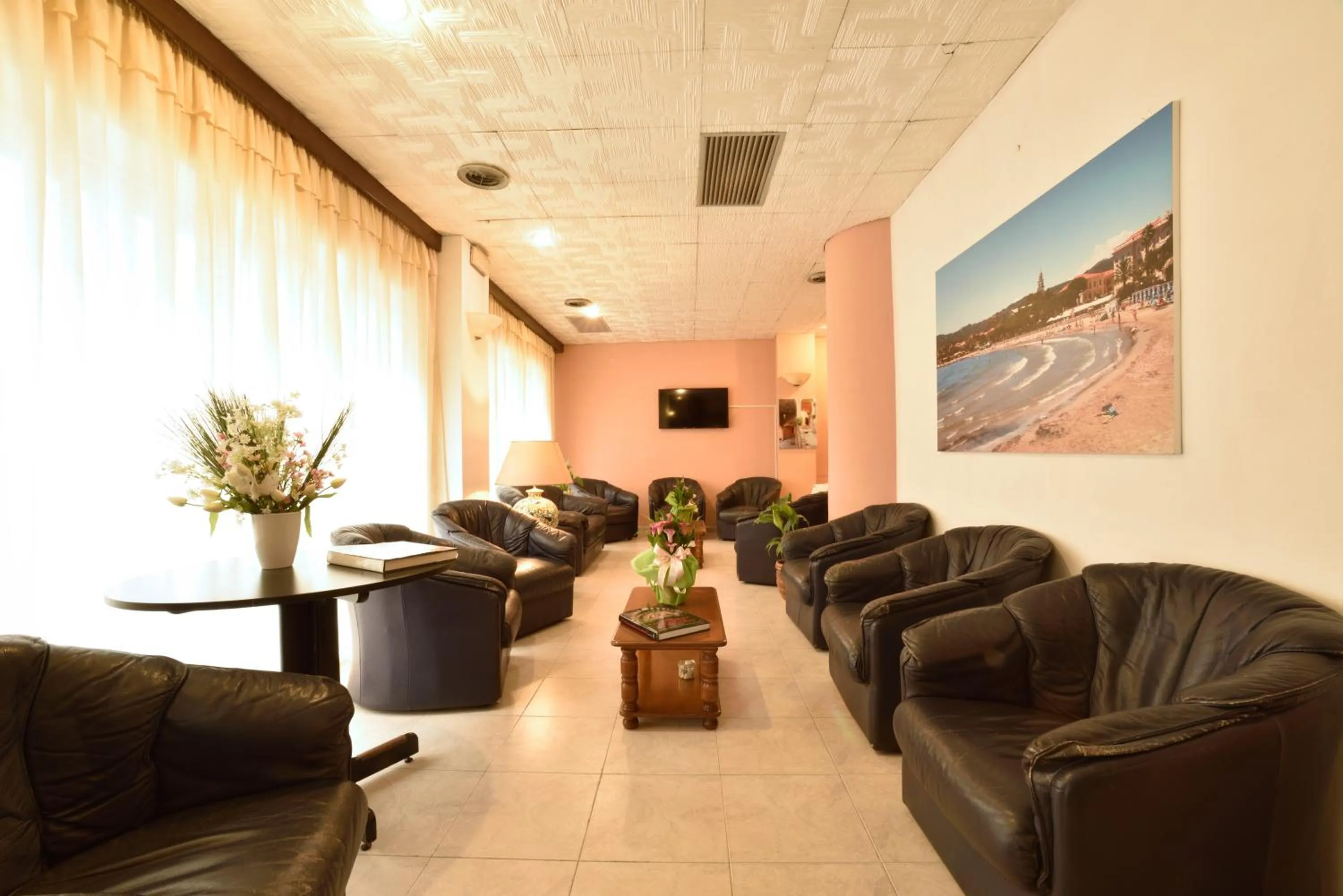 Lobby or reception in Hotel Morchio Mhotelsgroup