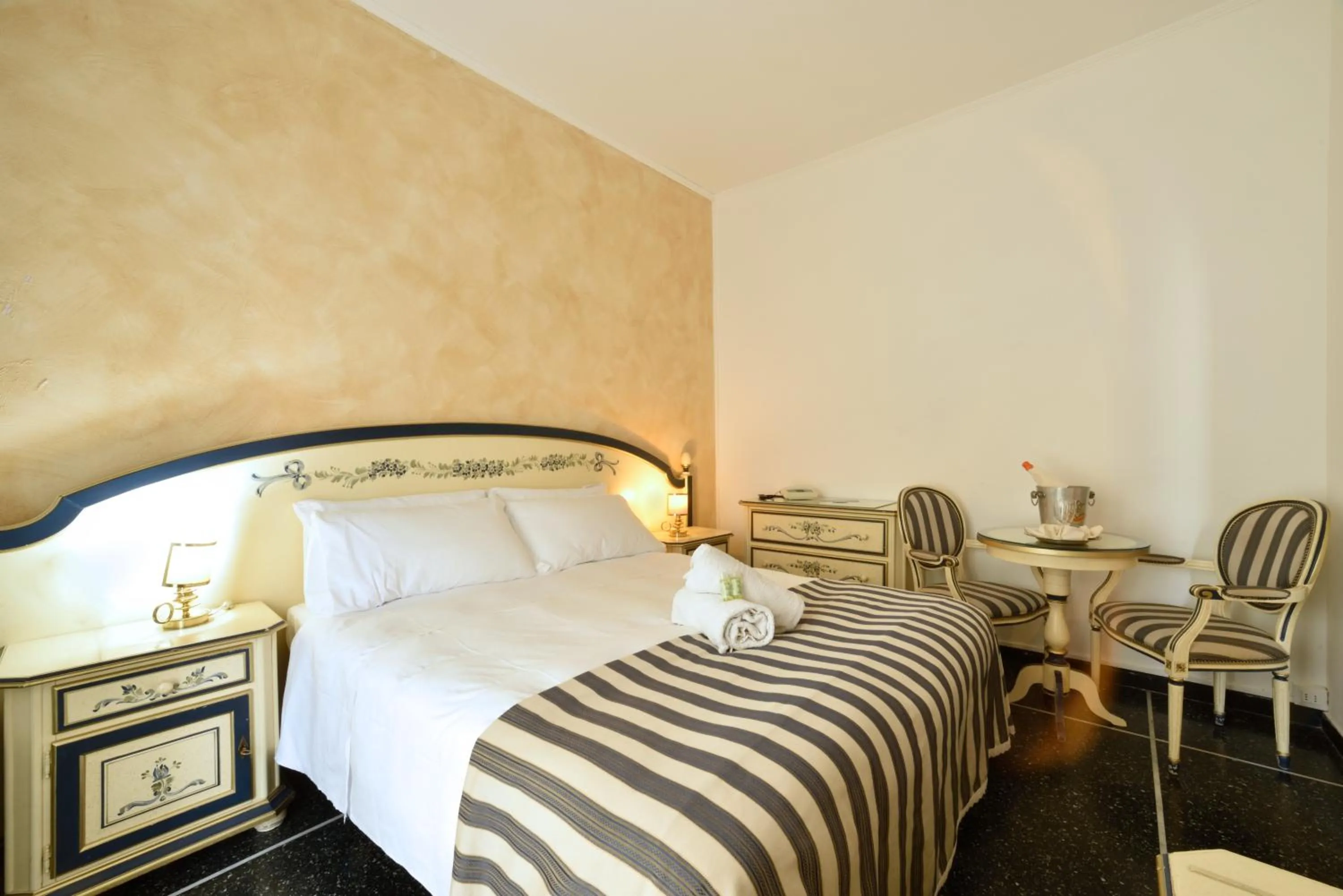 Photo of the whole room, Bed in Hotel Morchio Mhotelsgroup