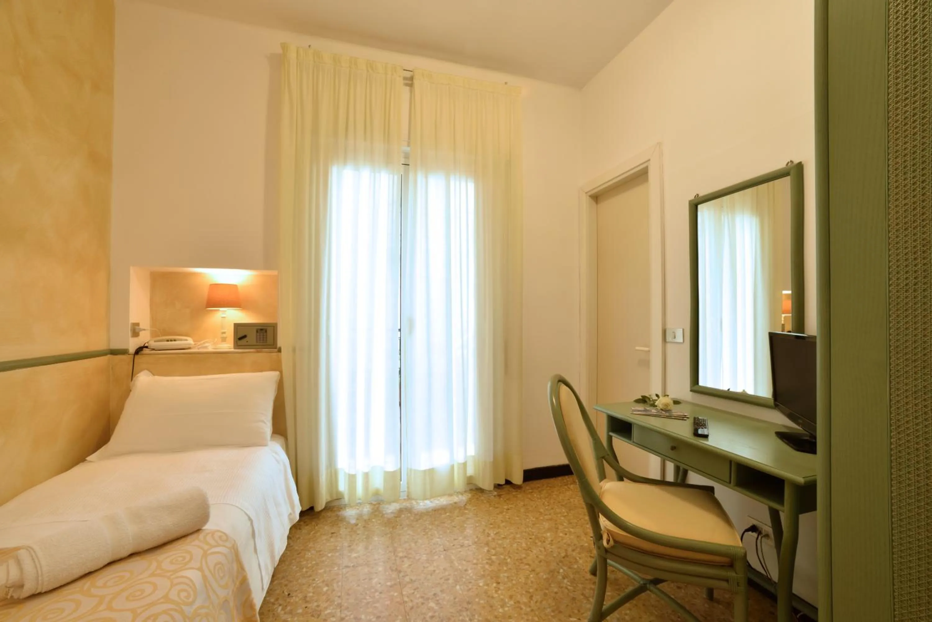 Photo of the whole room, Bed in Hotel Morchio Mhotelsgroup