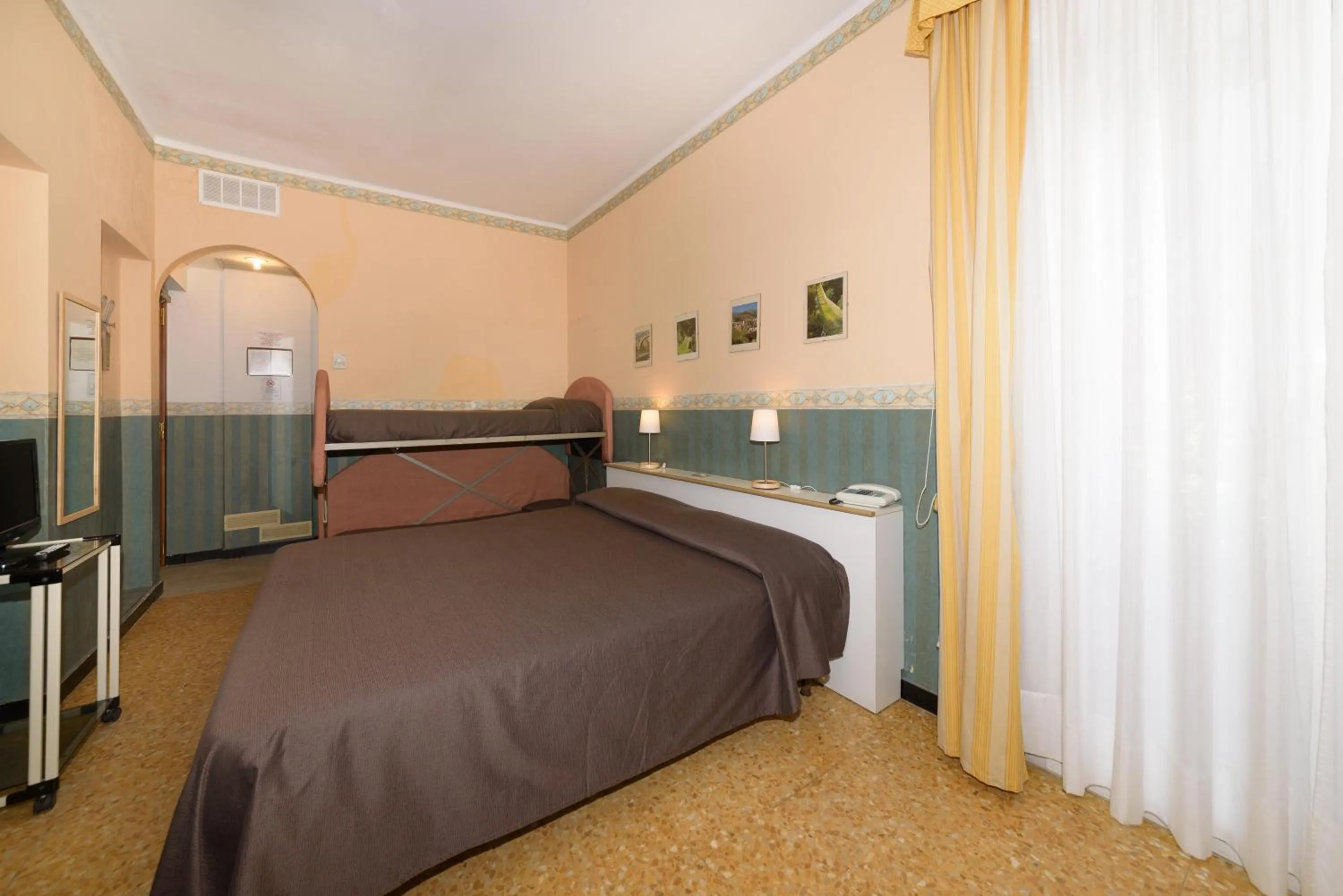 Bedroom, Bed in Hotel Morchio Mhotelsgroup