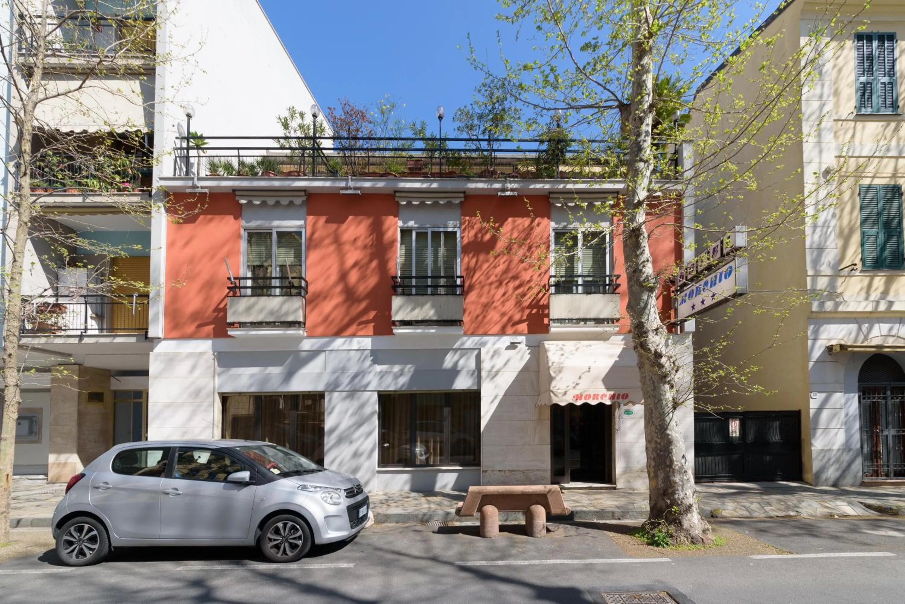 Facade/entrance in Hotel Morchio Mhotelsgroup