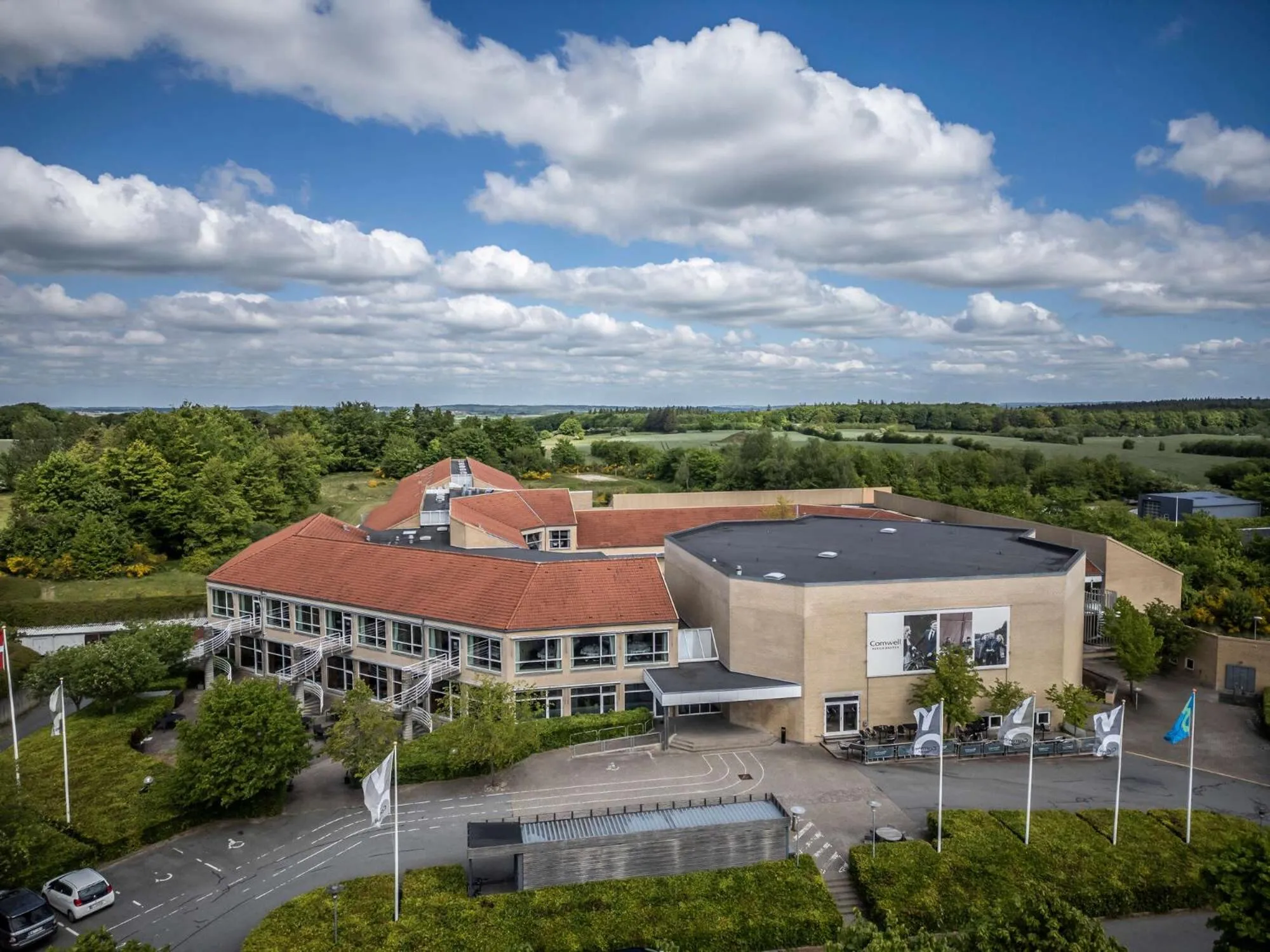 Property building in Comwell Rebild Bakker