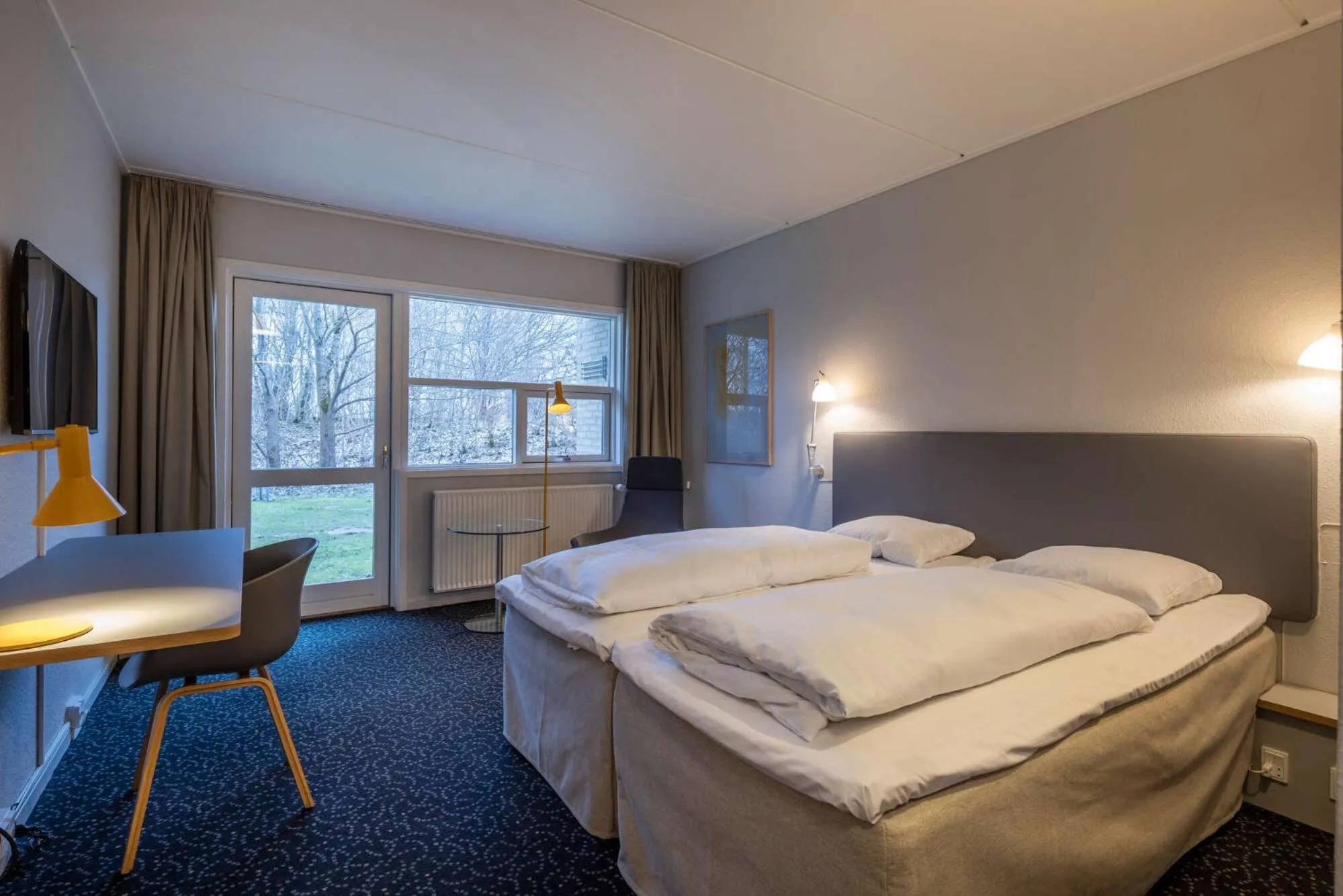 Bedroom, Bed in Comwell Rebild Bakker