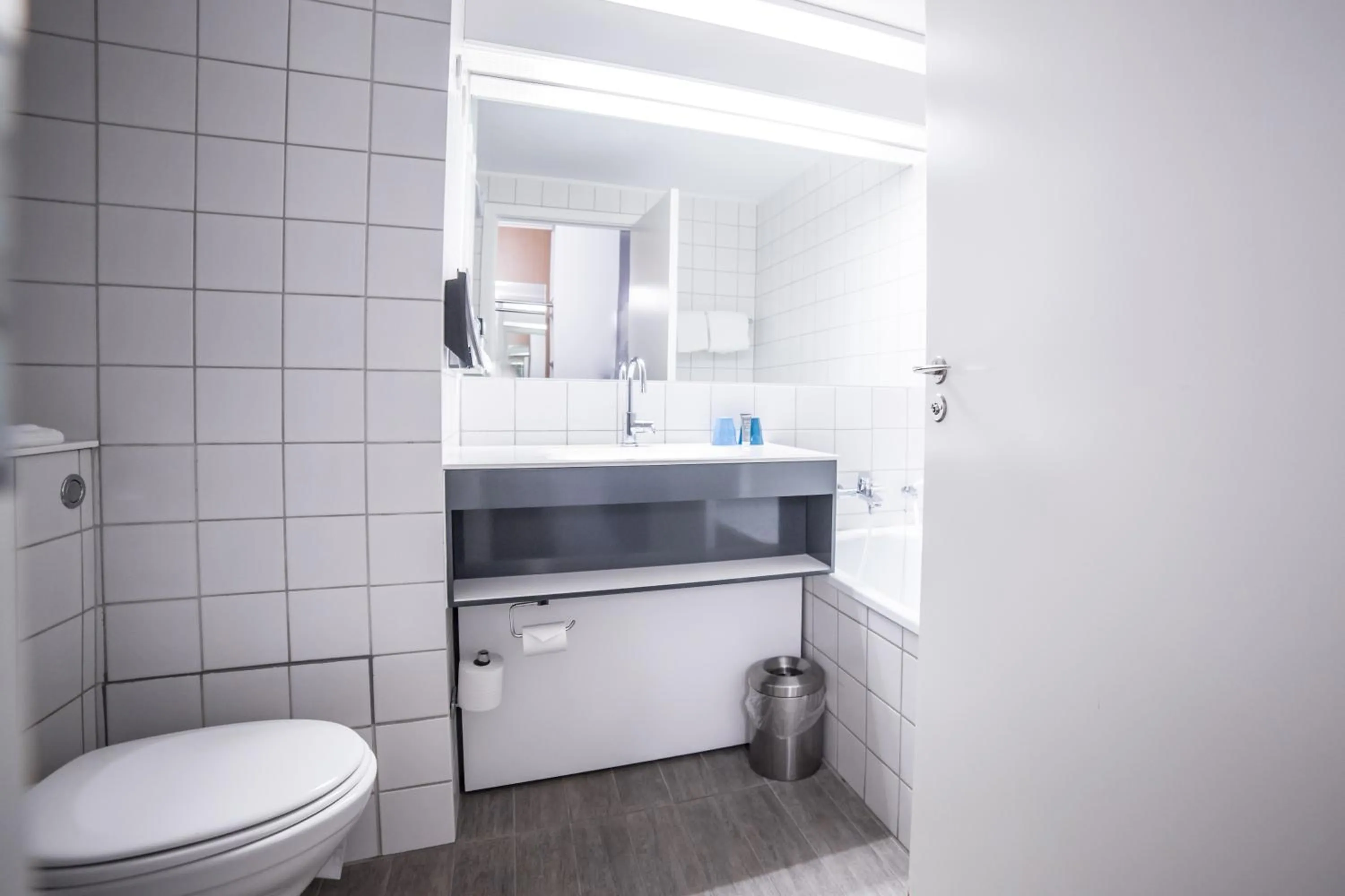 Bathroom in Comwell Rebild Bakker