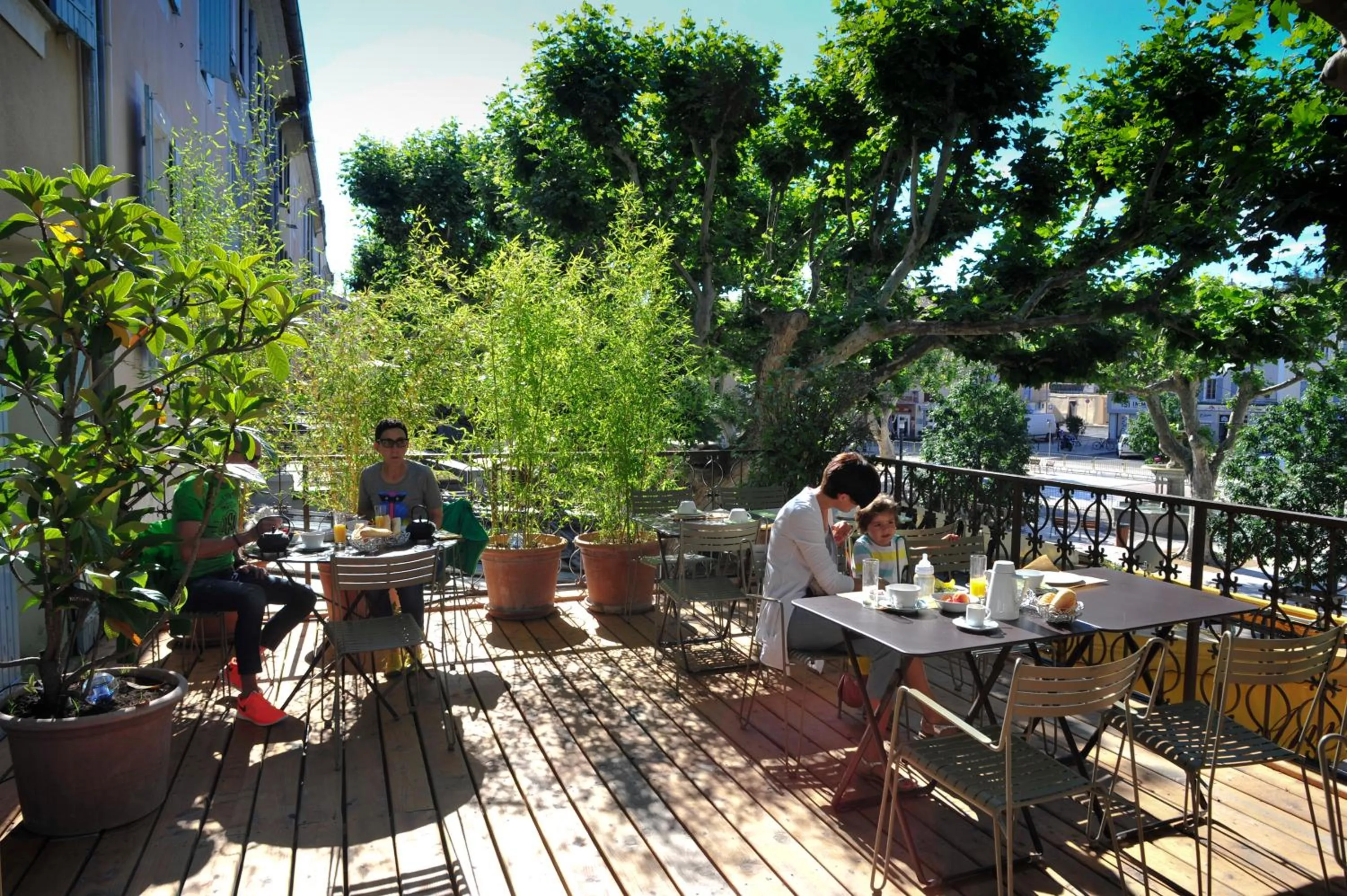 Balcony/Terrace in Hotel Burrhus