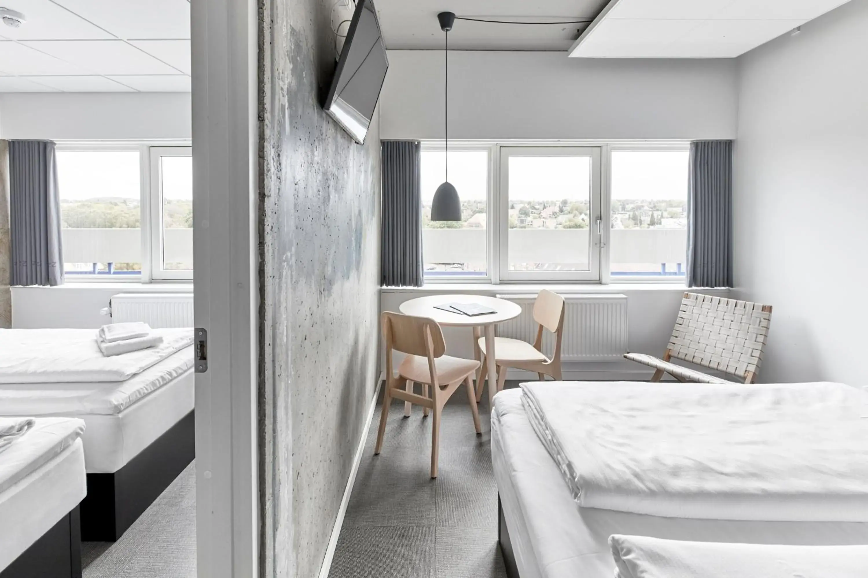 Photo of the whole room, Bed in Four Points Flex by Sheraton Aarhus Viby Photo of the whole room, Bed in Four Points Flex by Sheraton Aarhus Viby