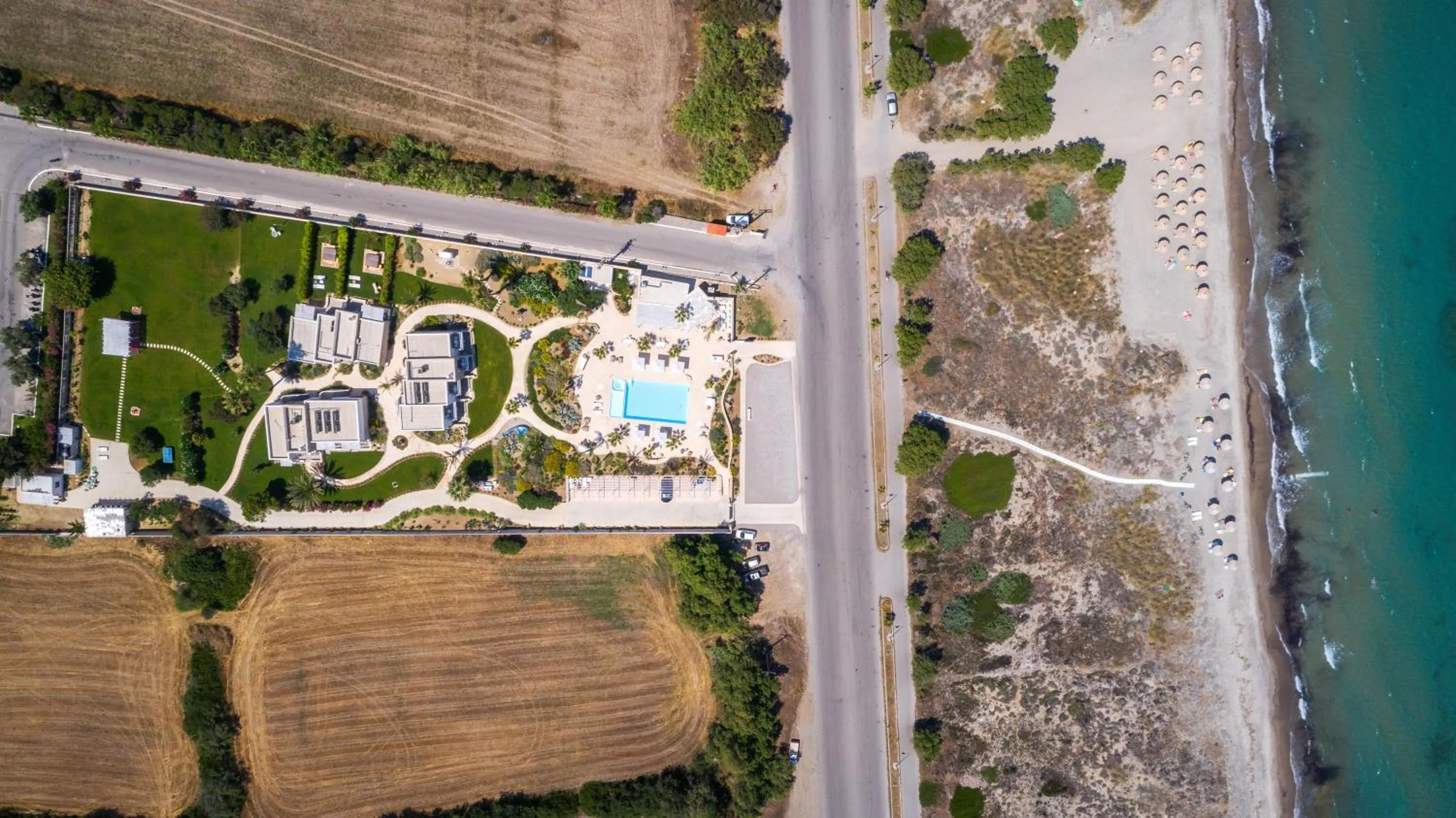 Bird's eye view in White Pearls-Adults Only Luxury Suites