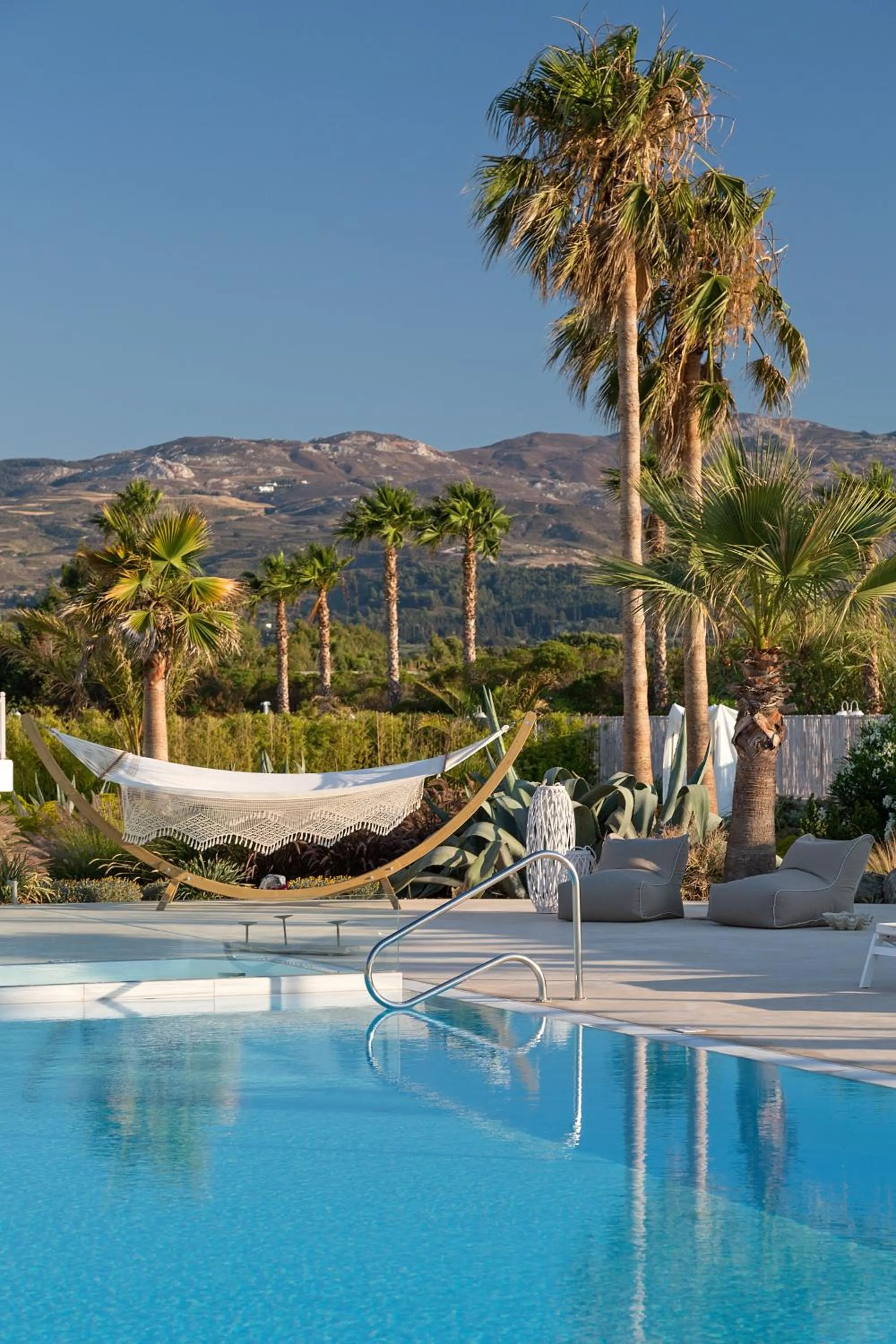 Swimming pool in White Pearls-Adults Only Luxury Suites