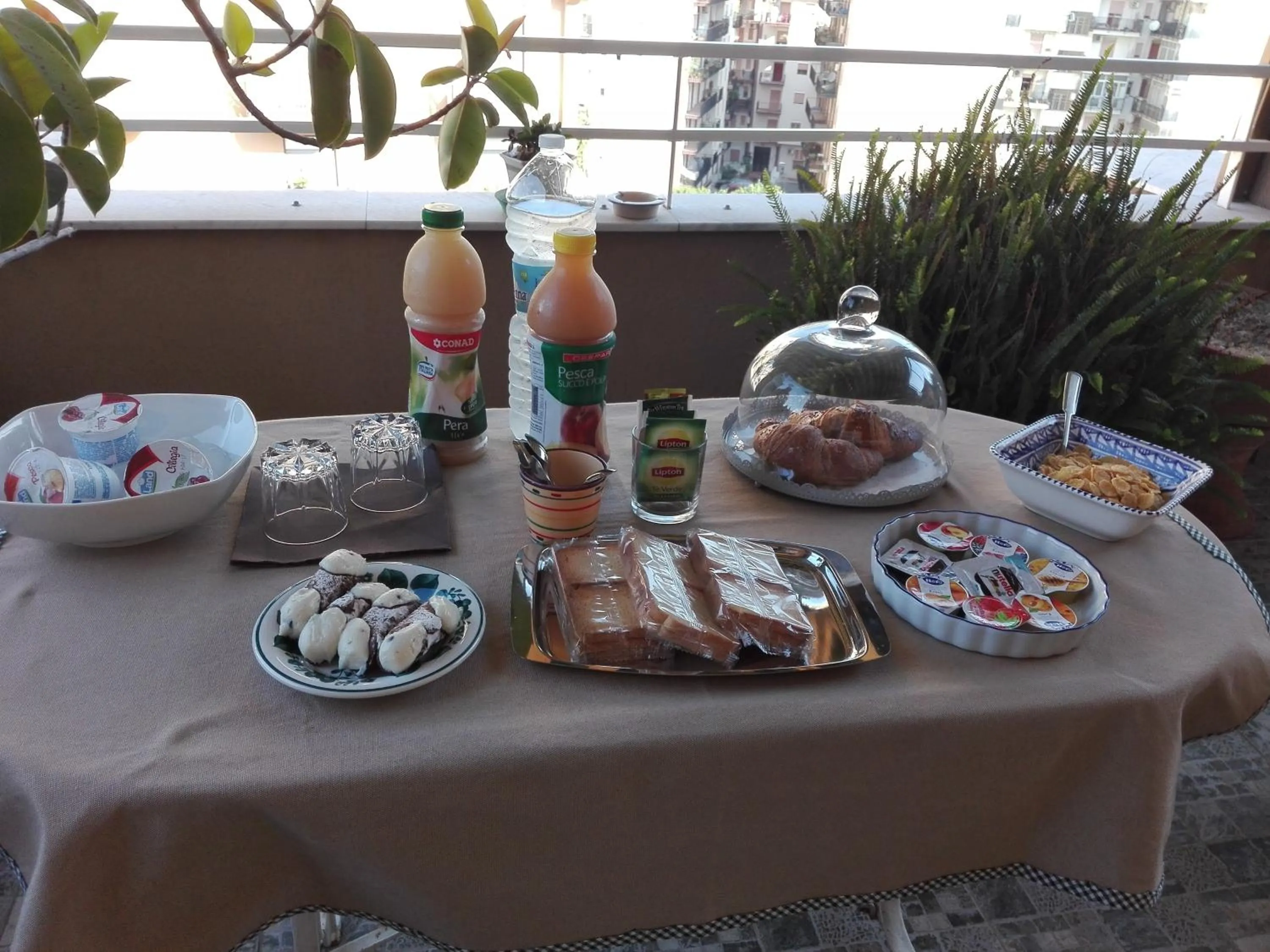 Food and drinks in B&B Pisani