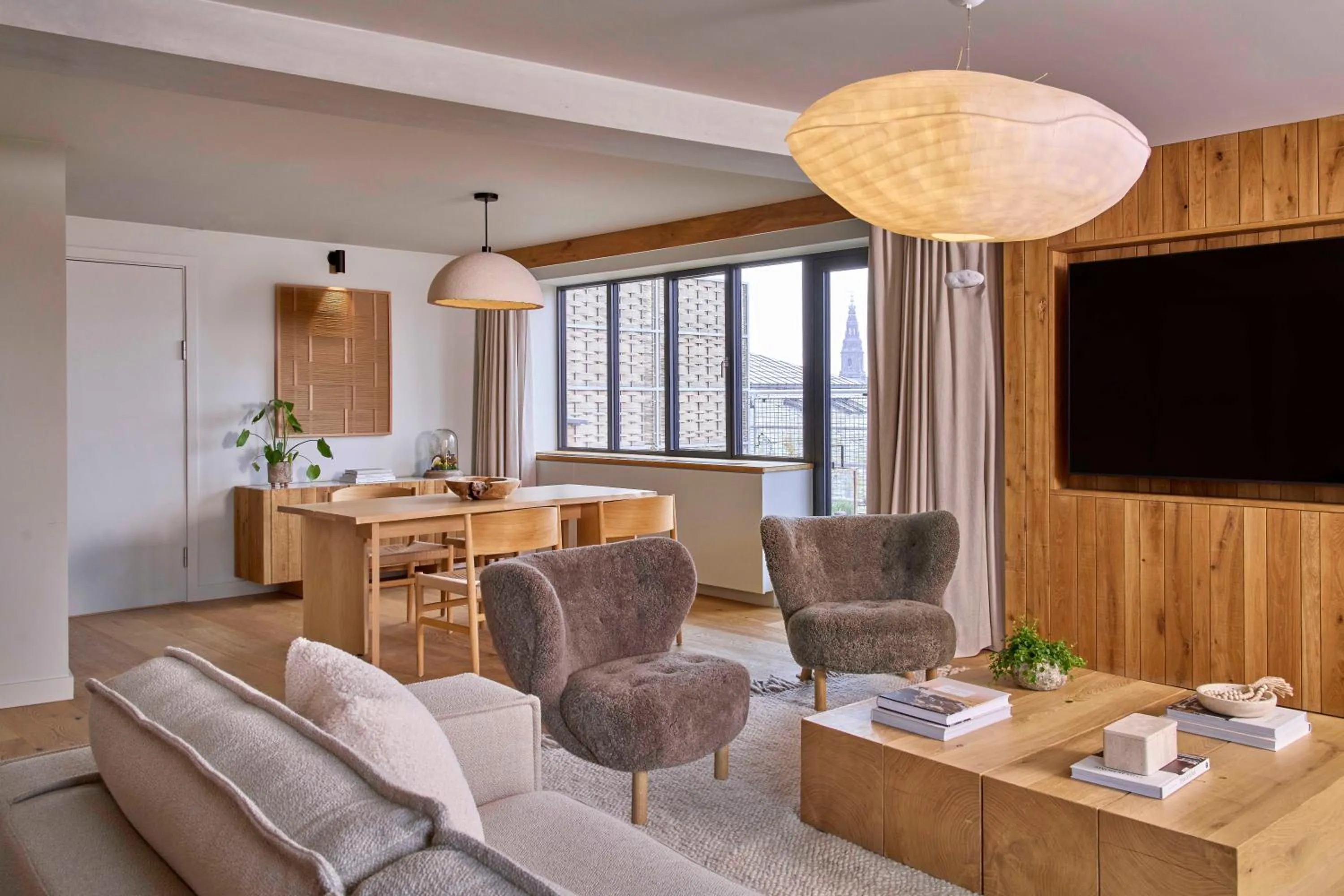 Living room in 1 Hotel Copenhagen