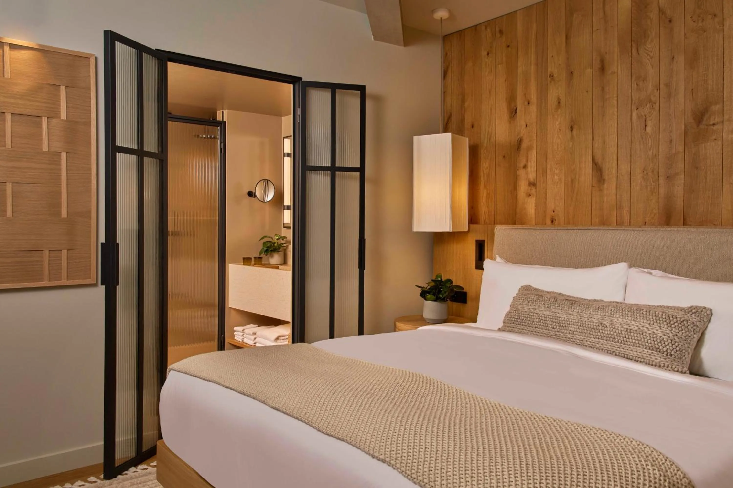 Bed in 1 Hotel Copenhagen