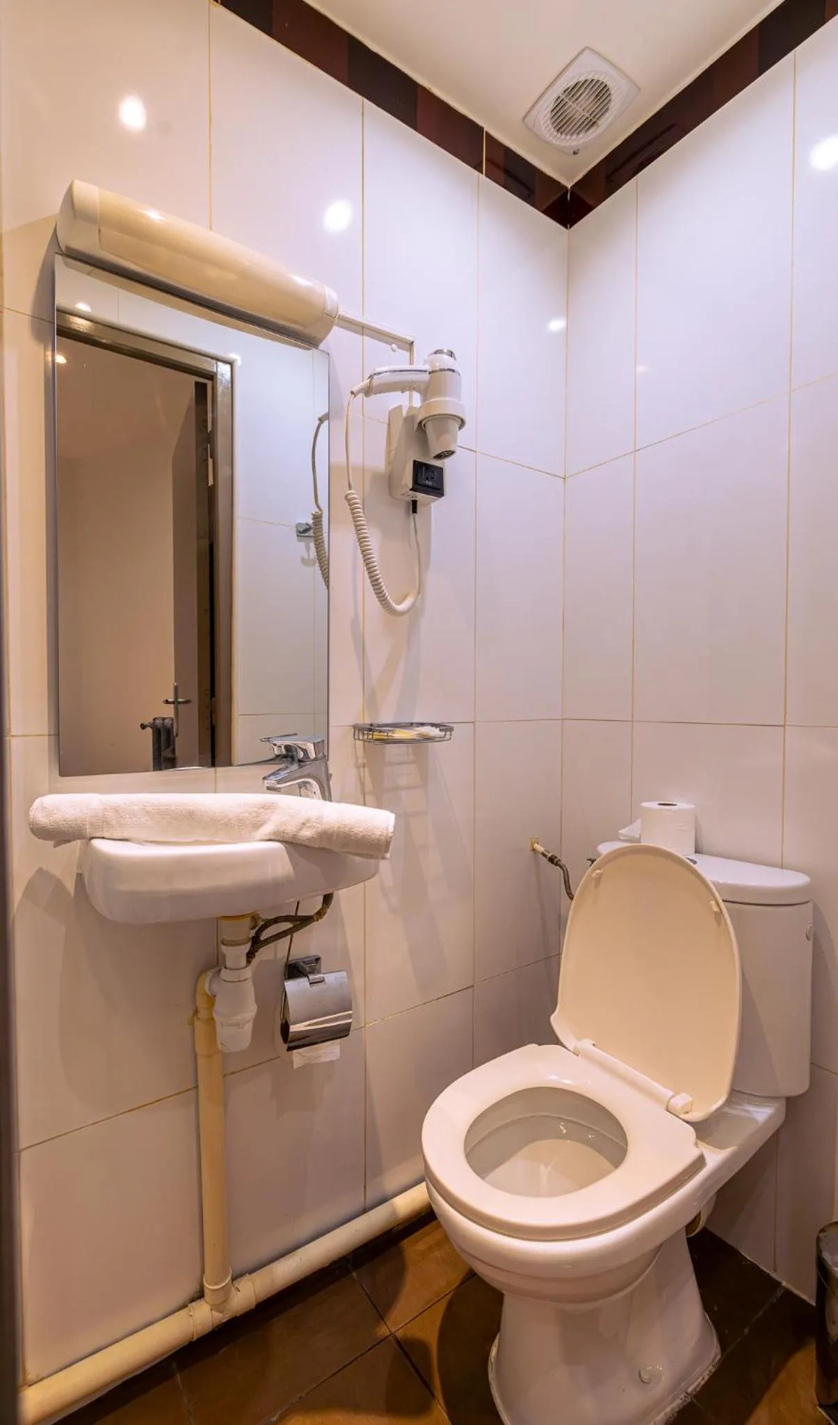 Toilet in Hotel Aix Europe